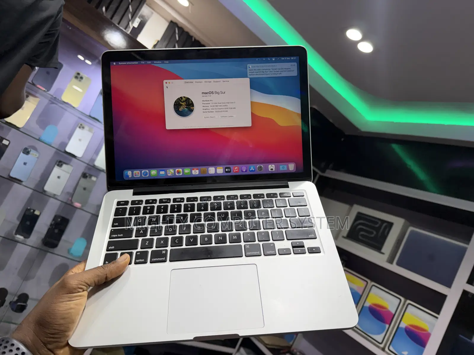 Laptop Apple MacBook Pro 2015 16GB Intel Core i7 SSD 128GB