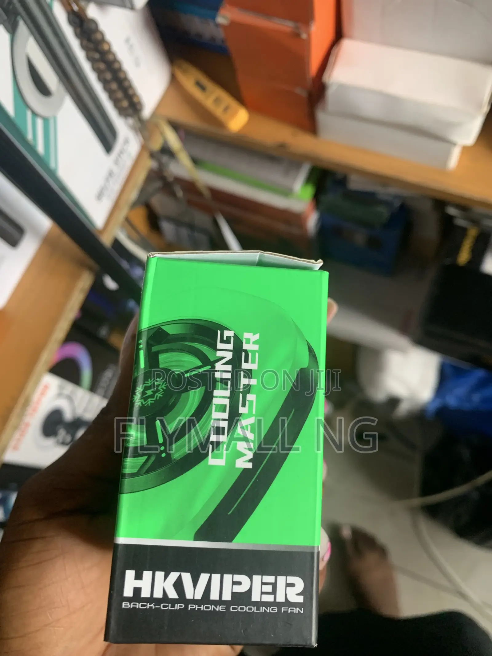 HKVIPER HK-1 PRO Back-Clip Phone Cooling Fan