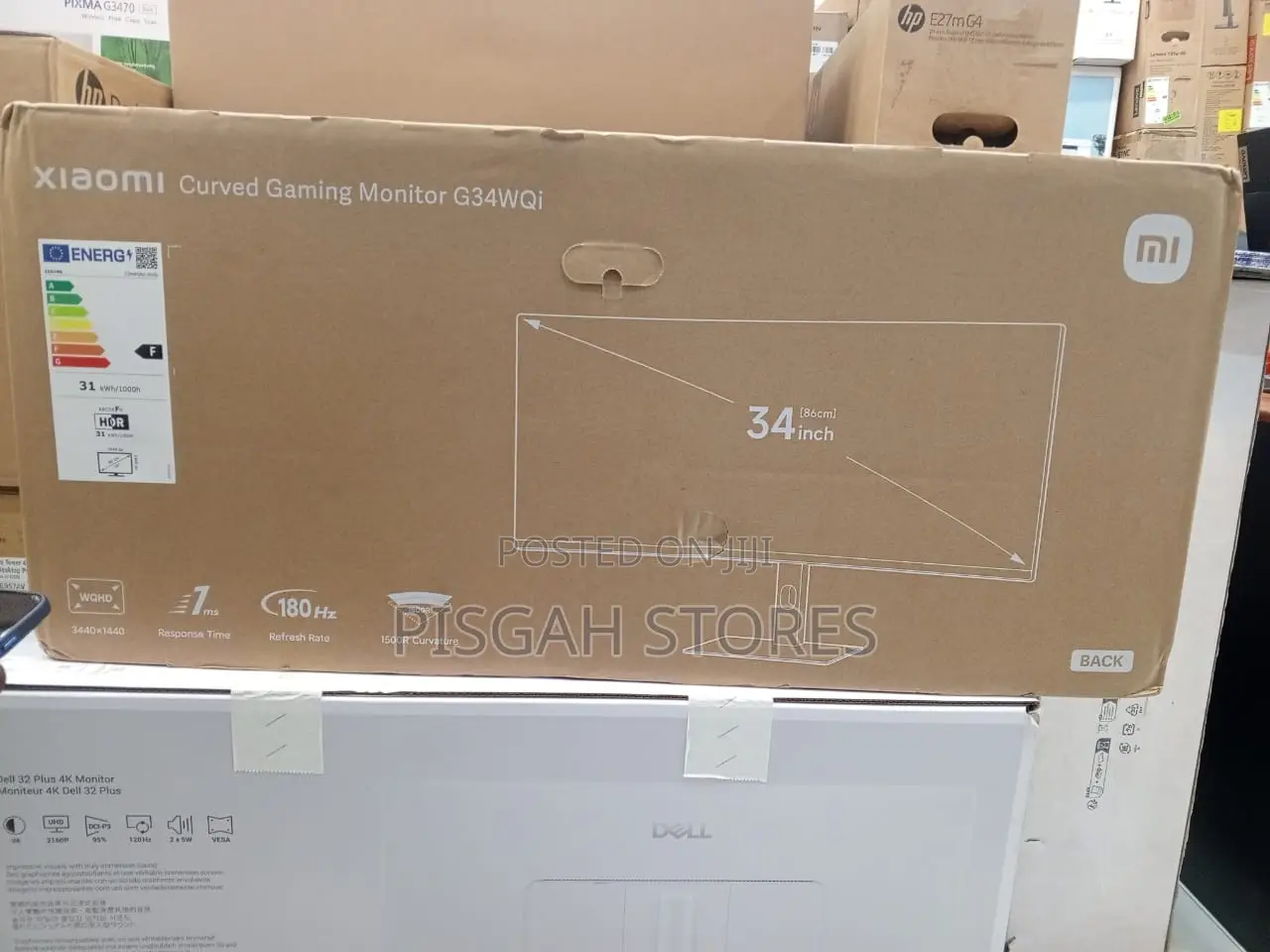 Xiaomi Curved Gaming Monitor - G34wqi