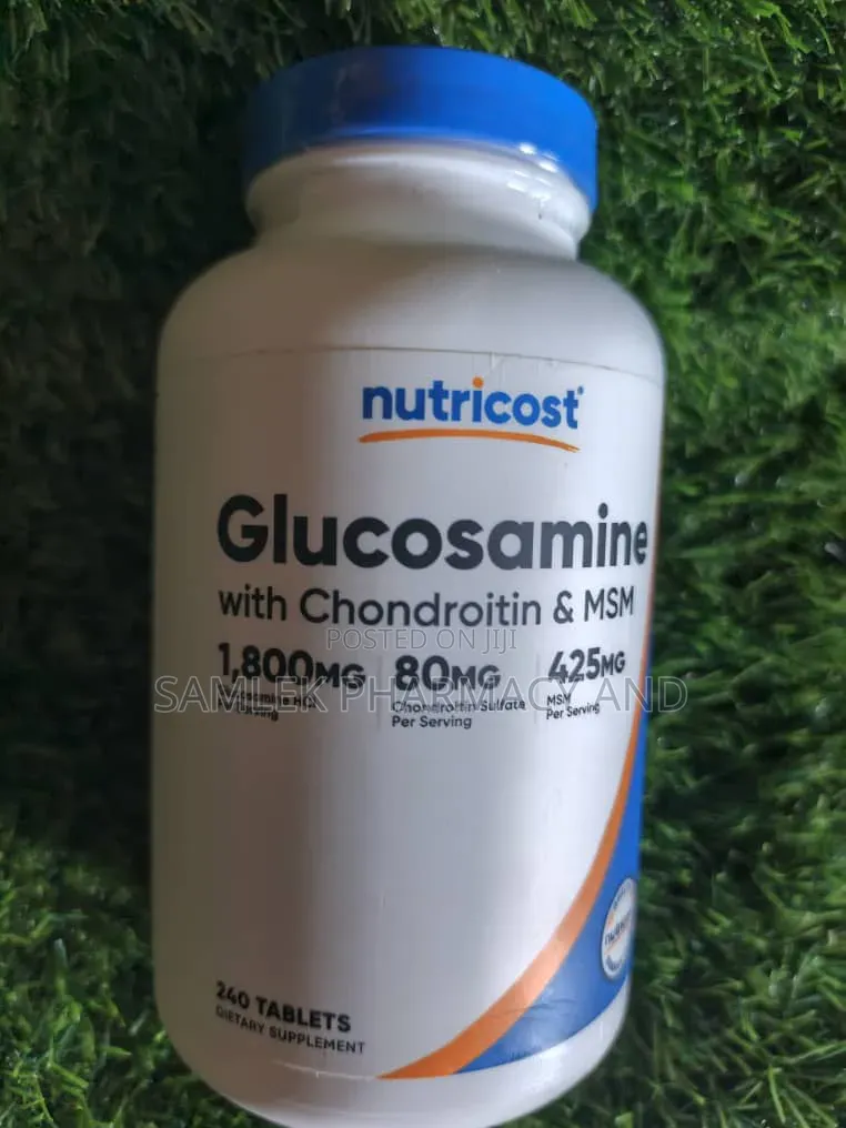 Nutricost Glucosamine With Chondroitin MSM- 240tablets