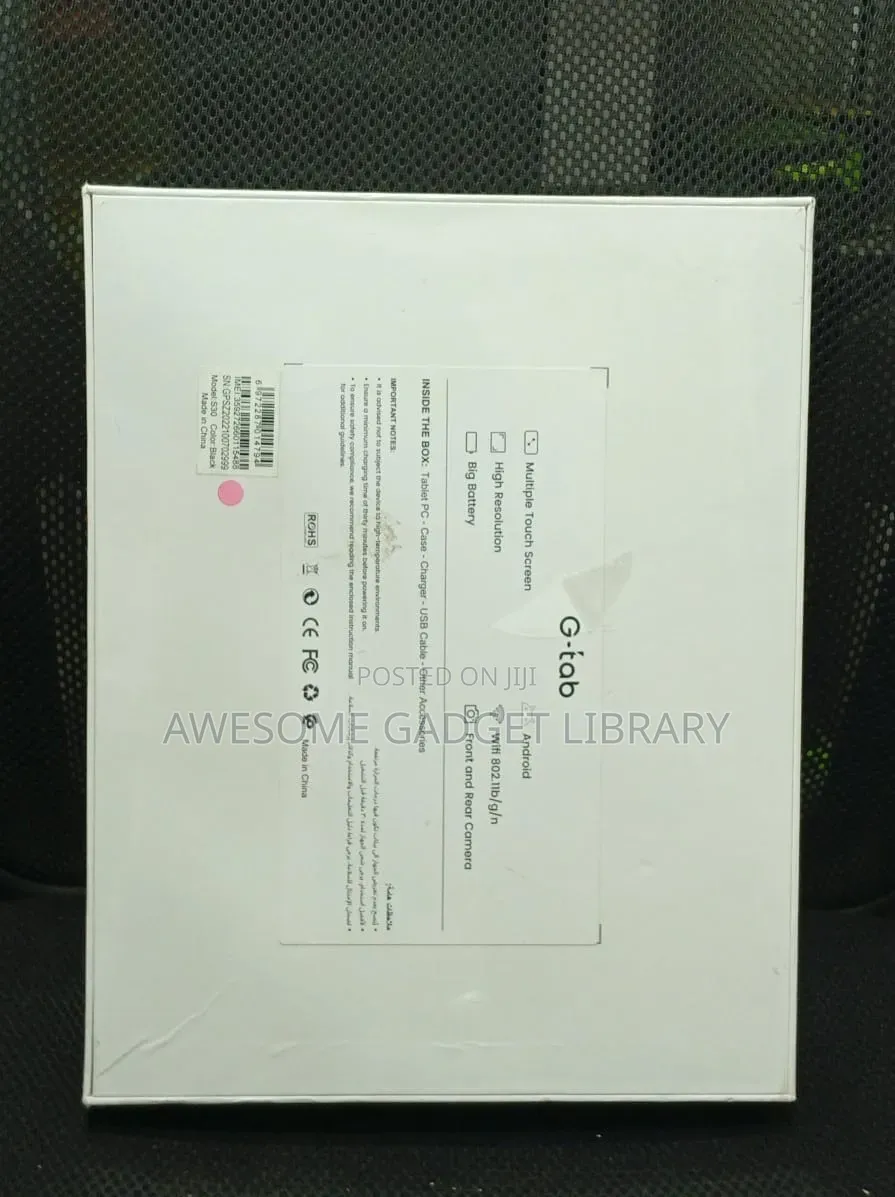 New G-Tab S30 64 GB Black