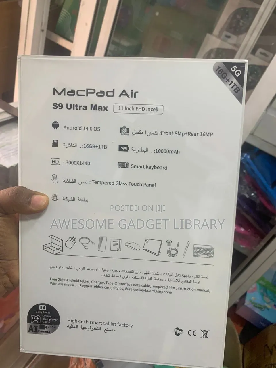 New MacPad Air S25 Ultra 1 TB Black
