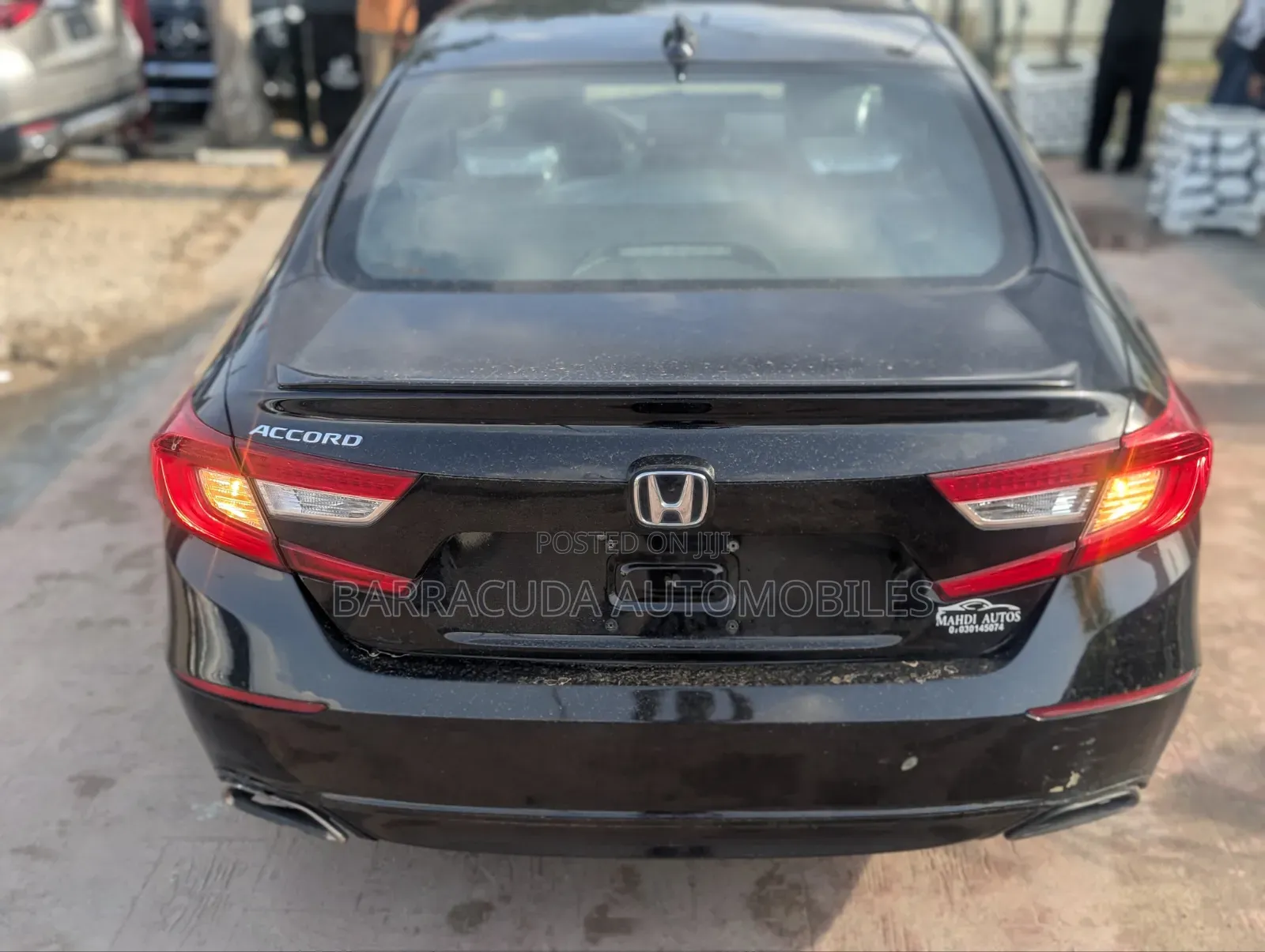 Honda Accord Sport (1.5L 4cyl Turbo CVT) 2019 Black