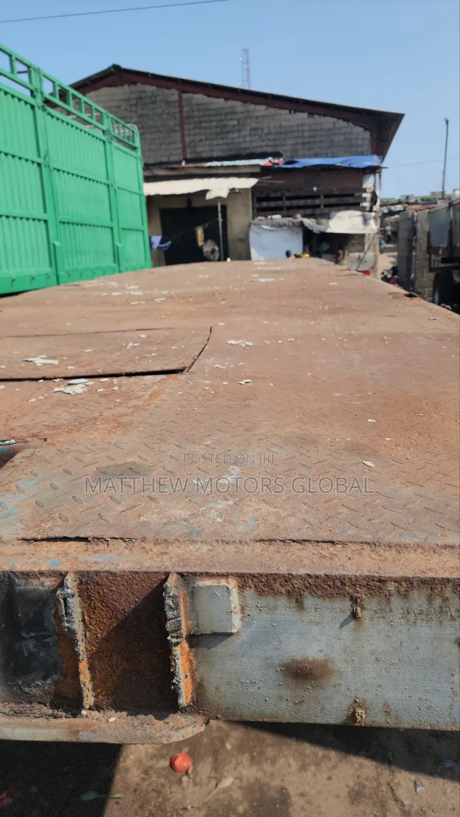 Heavy Duty Trailer Body 12 Tyres