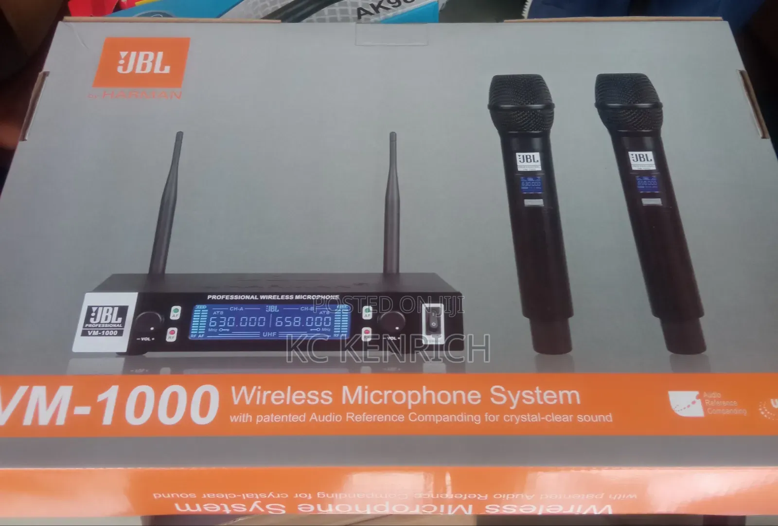 JBL Wireless Microphone System 2 Mic VM1000