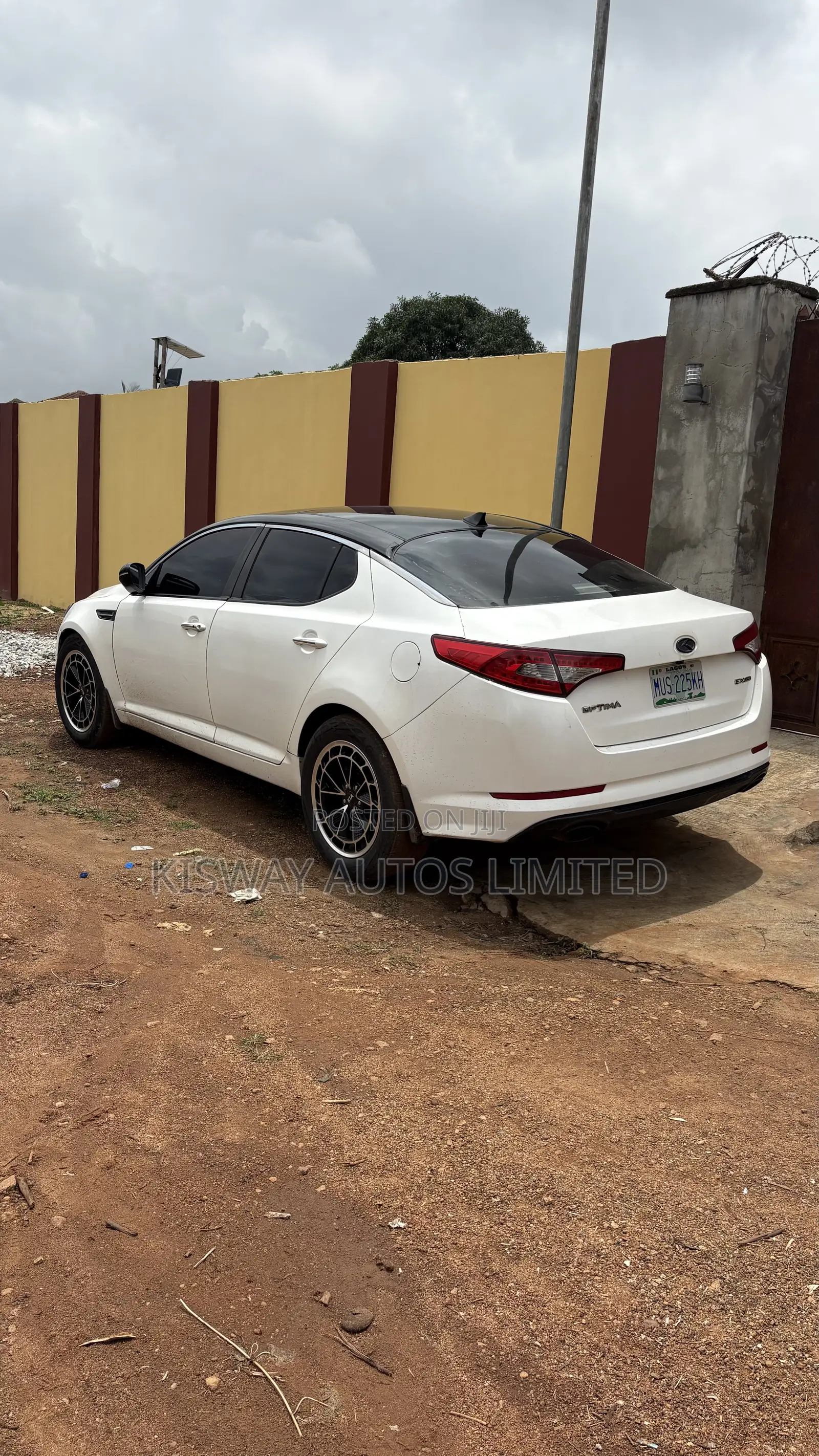 Kia Optima EX 4dr Sedan (2,4L 4cyl 6A) 2012 White