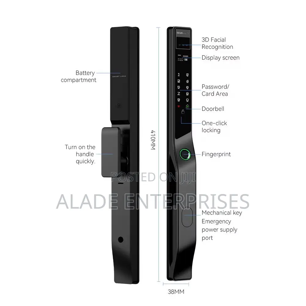 Wireless Office Hotel Heavy-Duty Aluminum Smart Lock