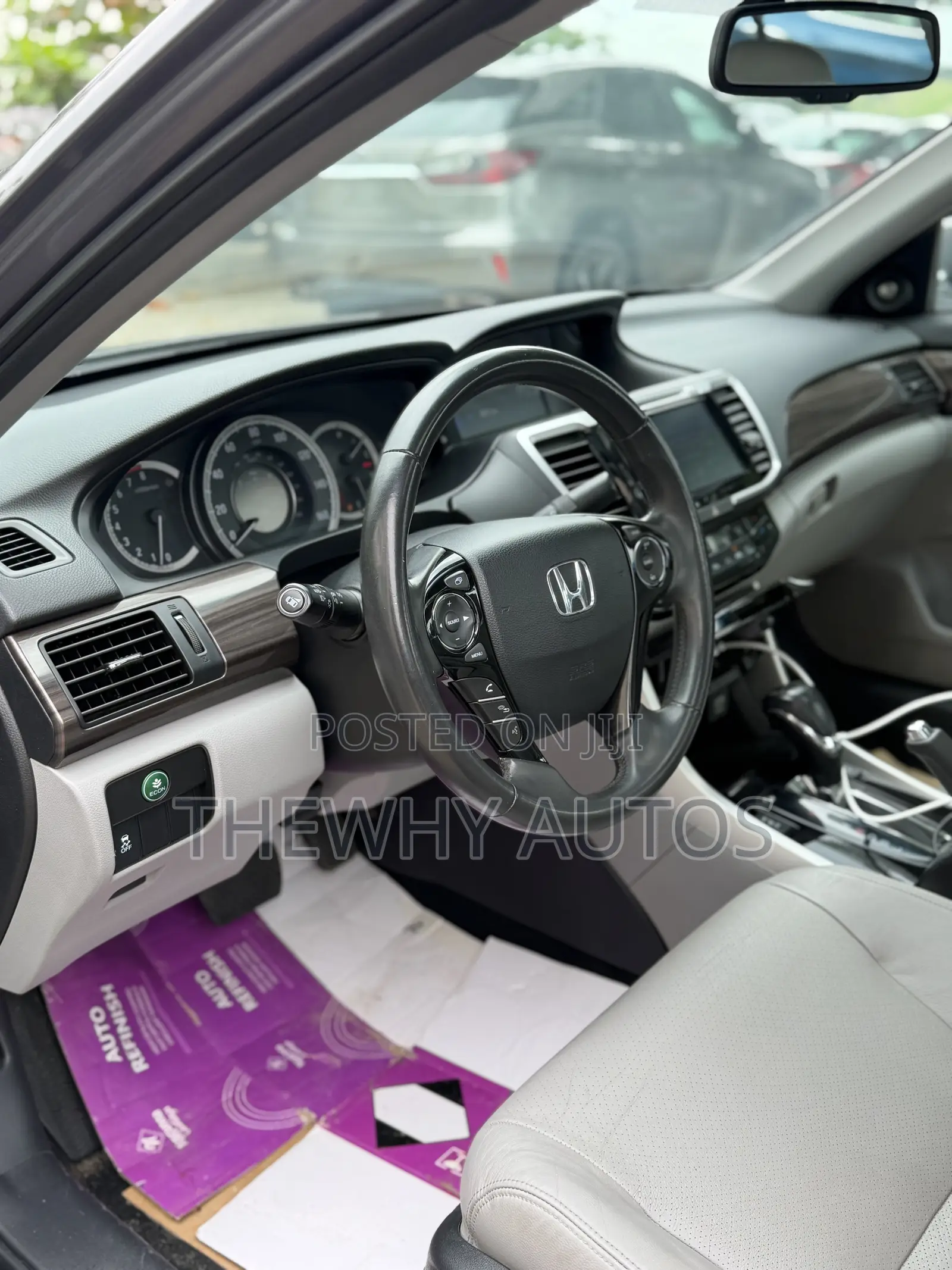 Honda Accord EX-L 4dr Sedan FWD (2.4L 4cyl 2A) 2016 Gray