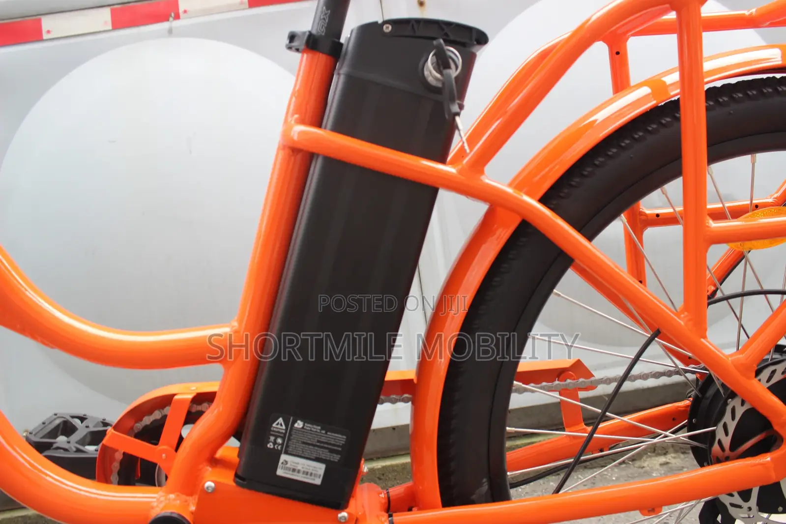 500W Heavy-Duty Electric Cargo Bicycle for Delivery - Jara