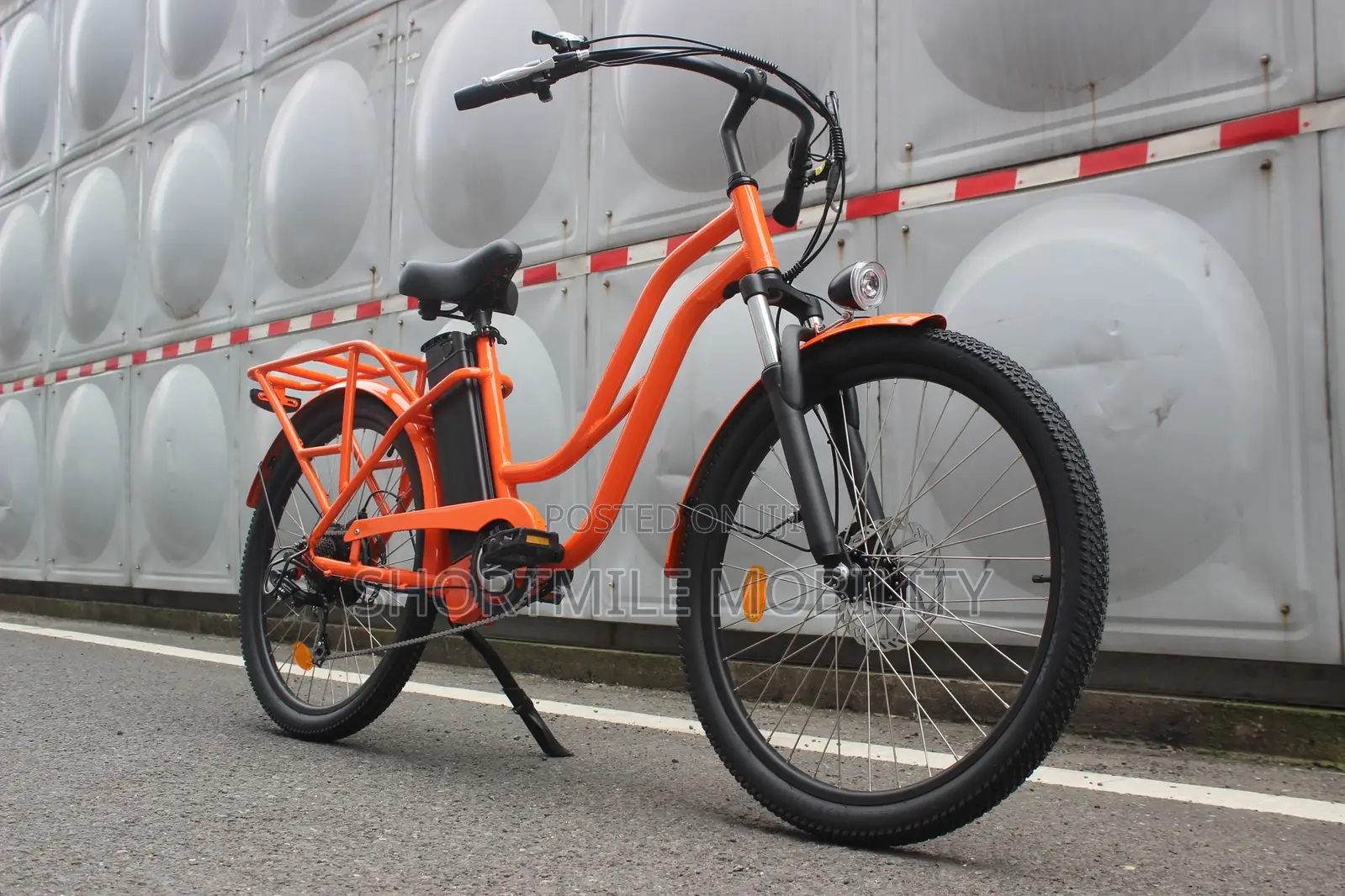 500W Heavy-Duty Electric Cargo Bicycle for Delivery - Jara