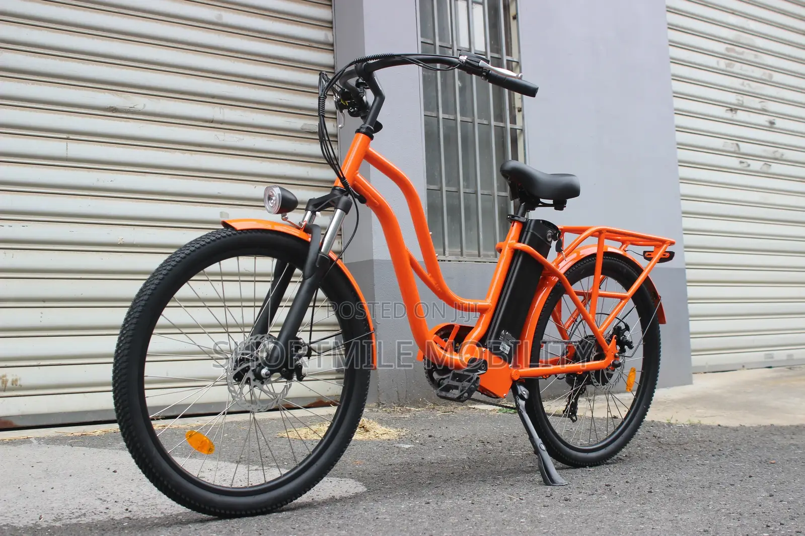 500W Heavy-Duty Electric Cargo Bicycle for Delivery - Jara