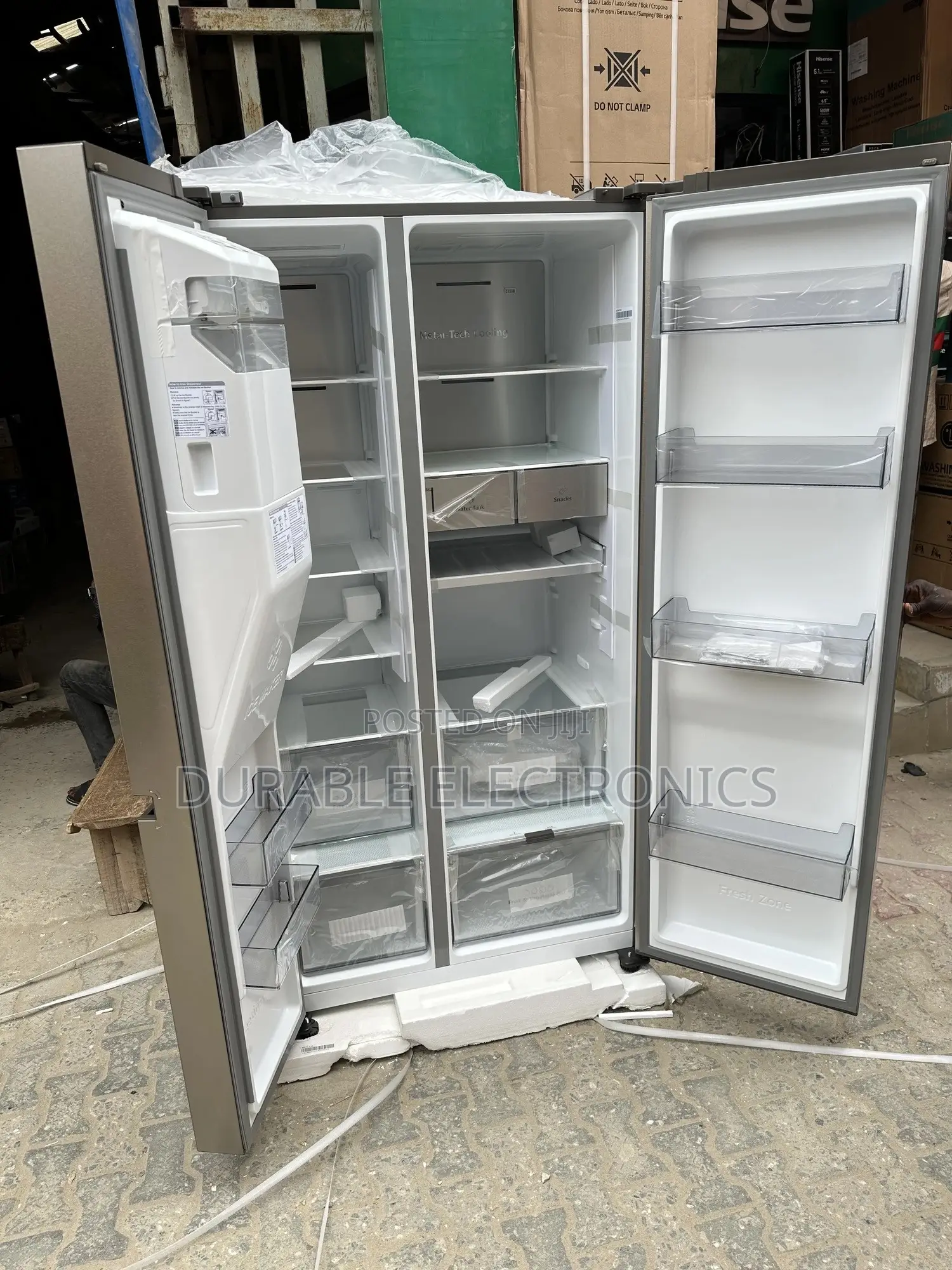 Hisense Side by Side Refrigerator