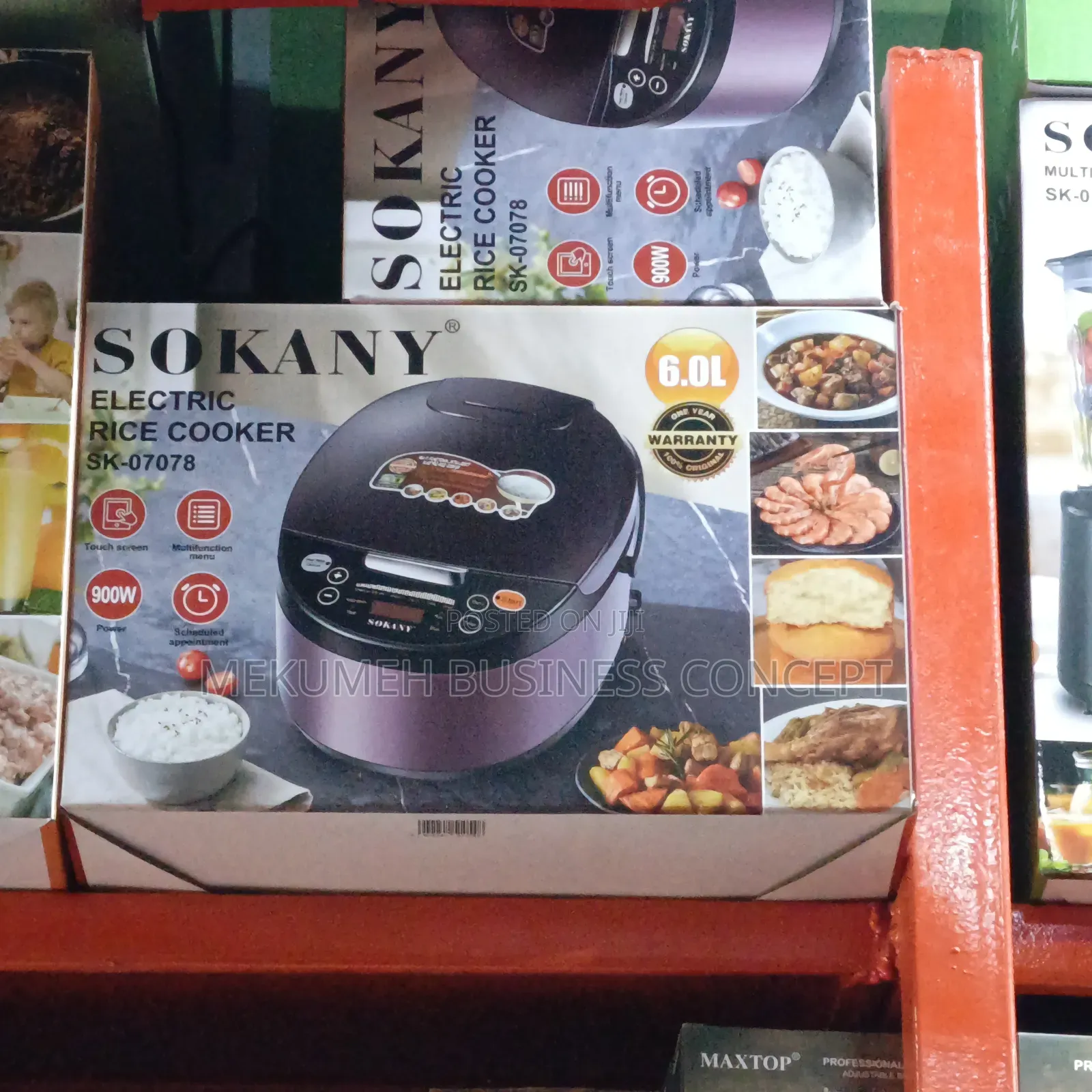 6L Sokany Electric Rice Cooker (Model SK-07078)