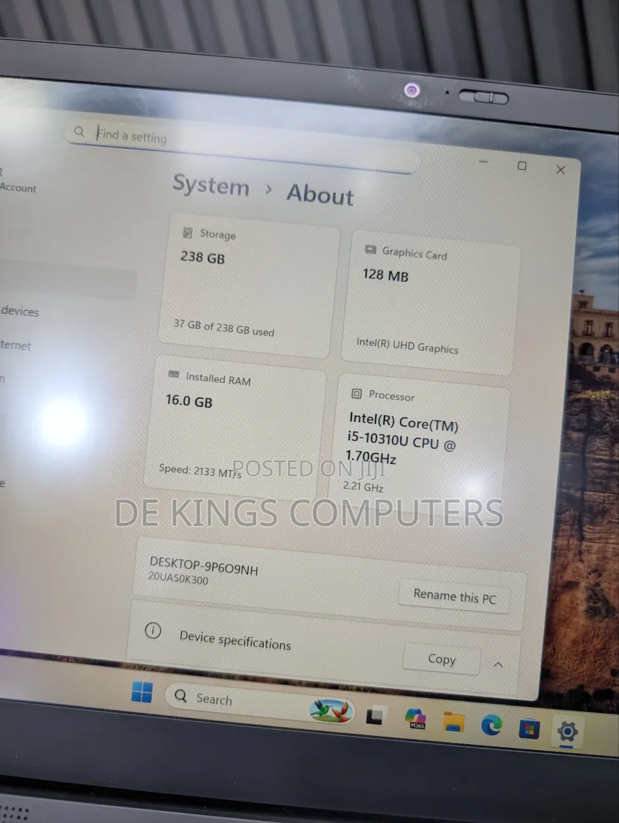 Laptop Lenovo ThinkPad X1 Carbon 16GB Intel Core i5 SSD 256GB