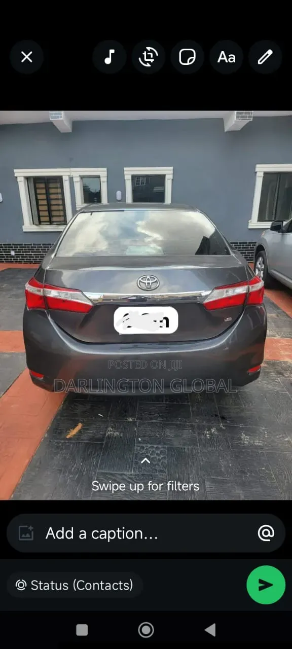 Toyota Corolla 2016 Gray