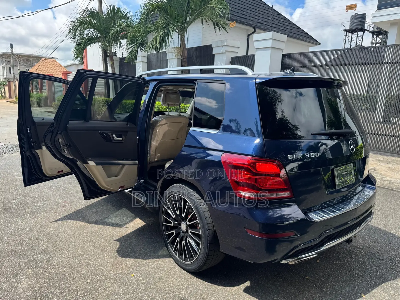 Mercedes-Benz GLK-Class 2013 Blue