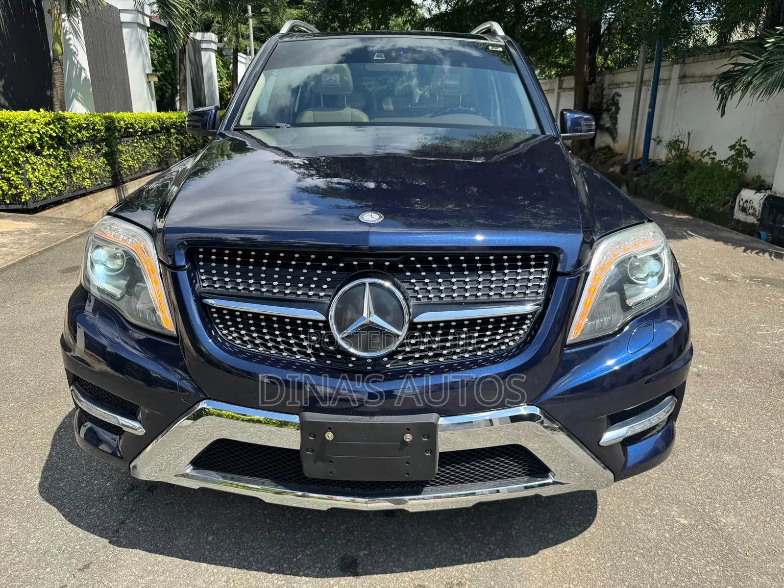 Mercedes-Benz GLK-Class 2013 Blue
