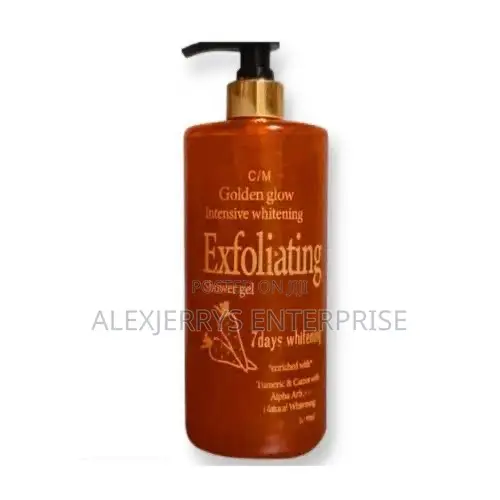 C/M Golden Glow Intensive Whitening Exfoliating Shower Gel