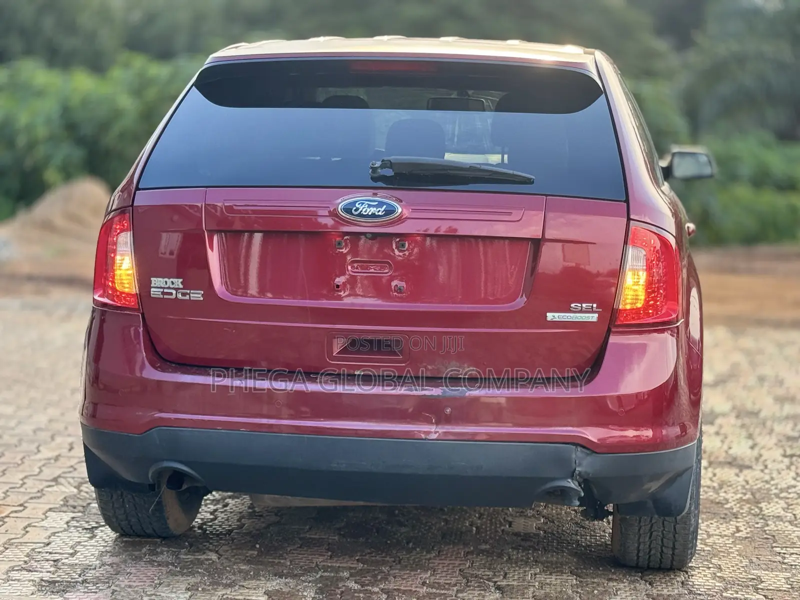 Ford Edge SEL 4dr AWD (3.5L 6cyl 6A) 2013 Red