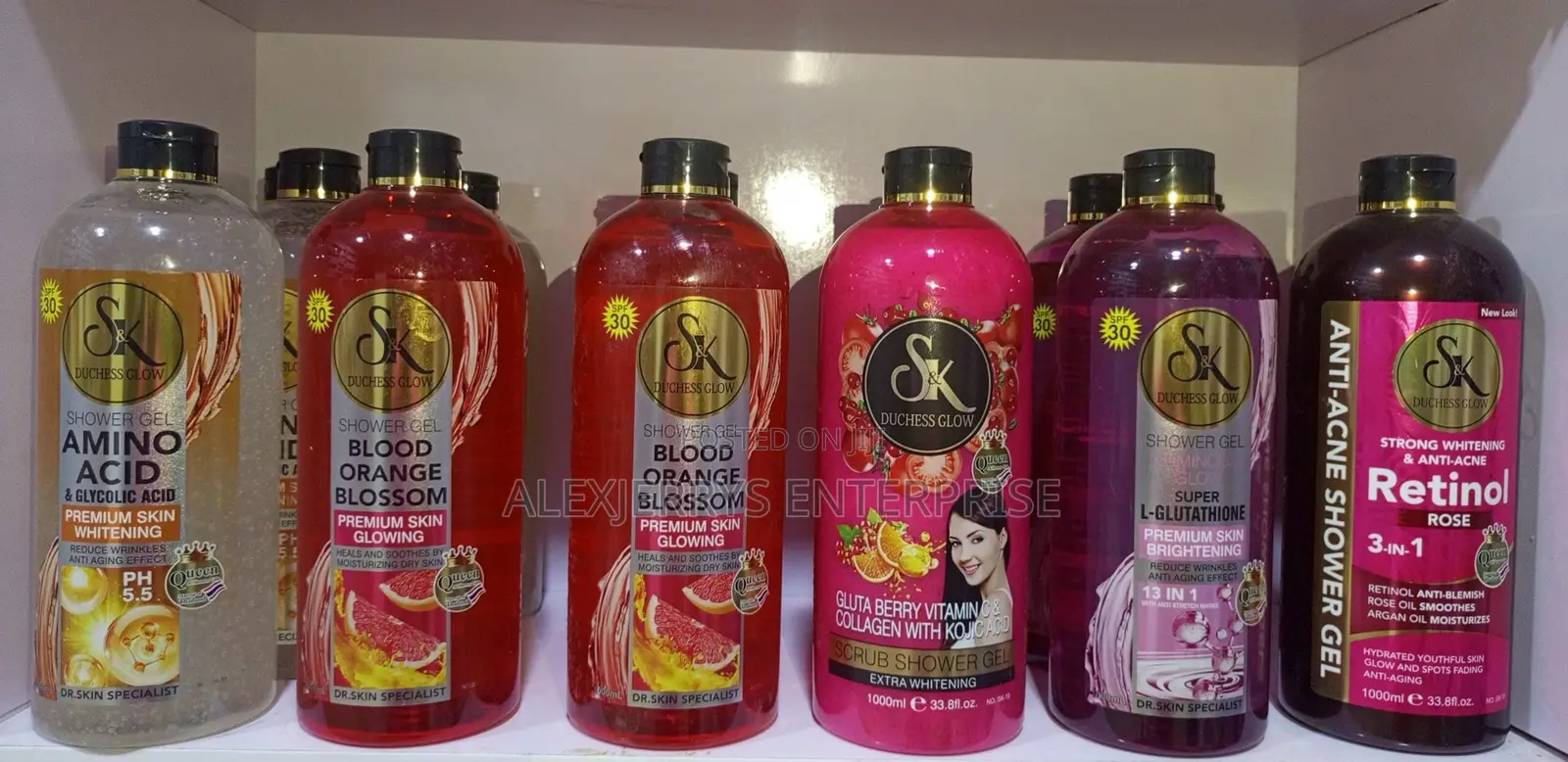 SK Duchess Glow Skin Whitening Strong Whitening Shower Gel – 1000ml