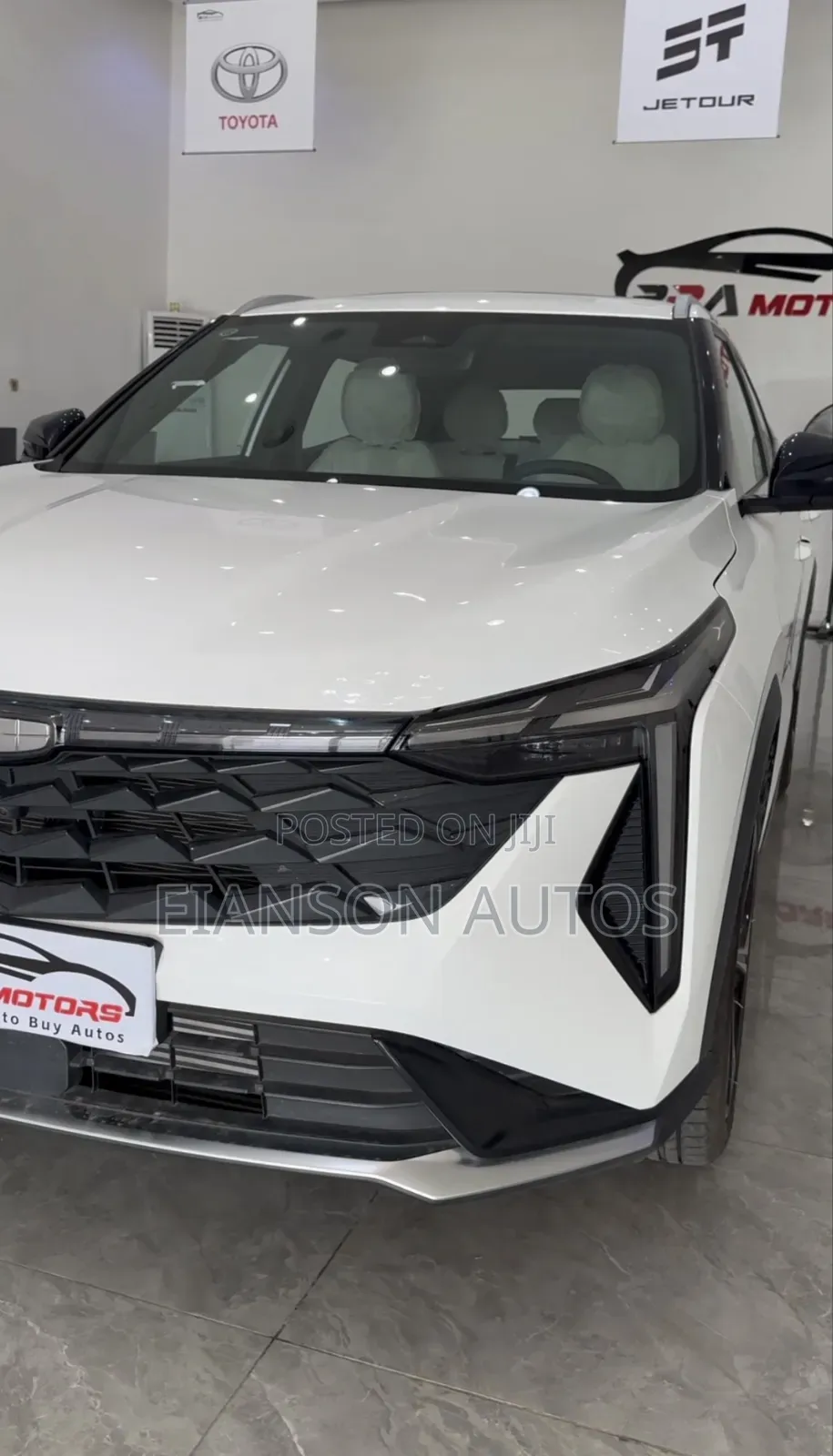 New Geely Boyue 2023 White
