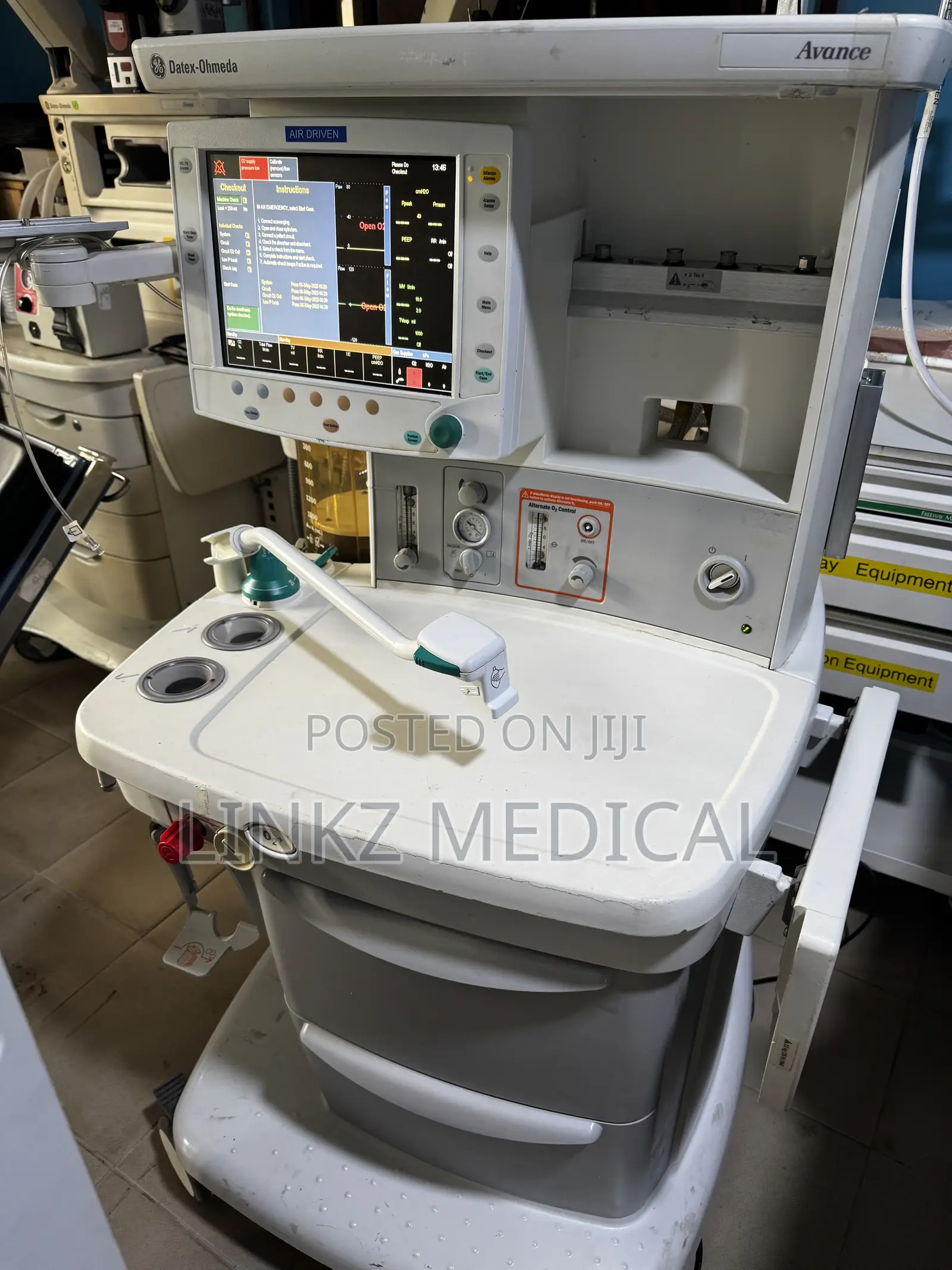 Ge Datex Ohemda Anastheic Machine