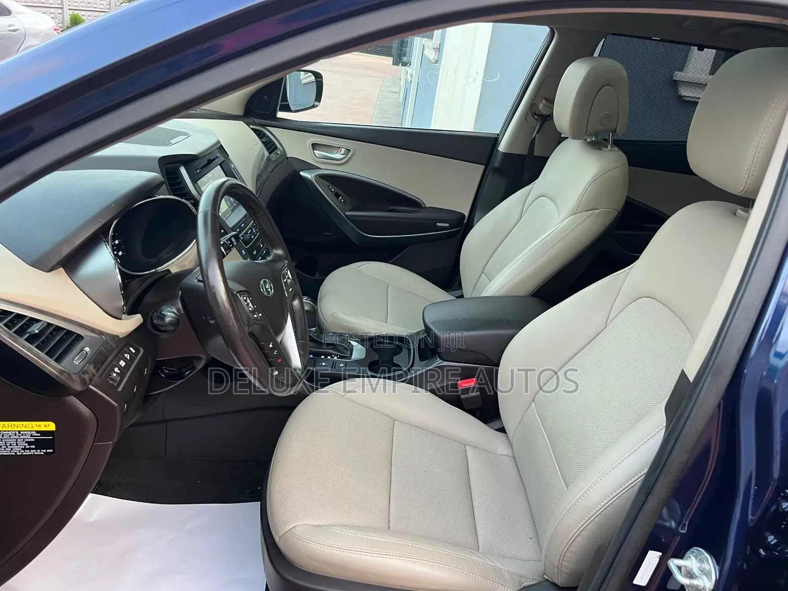 Hyundai Santa Fe SE AWD 2017 Blue