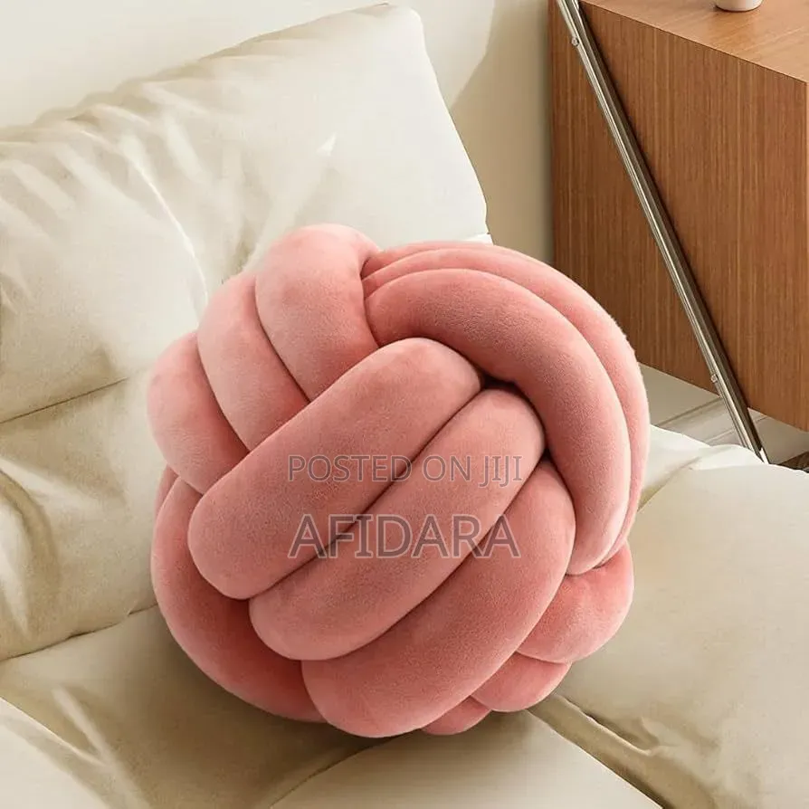 Decorative Knot Cushion Perfect for Sofa, Bed Living Room