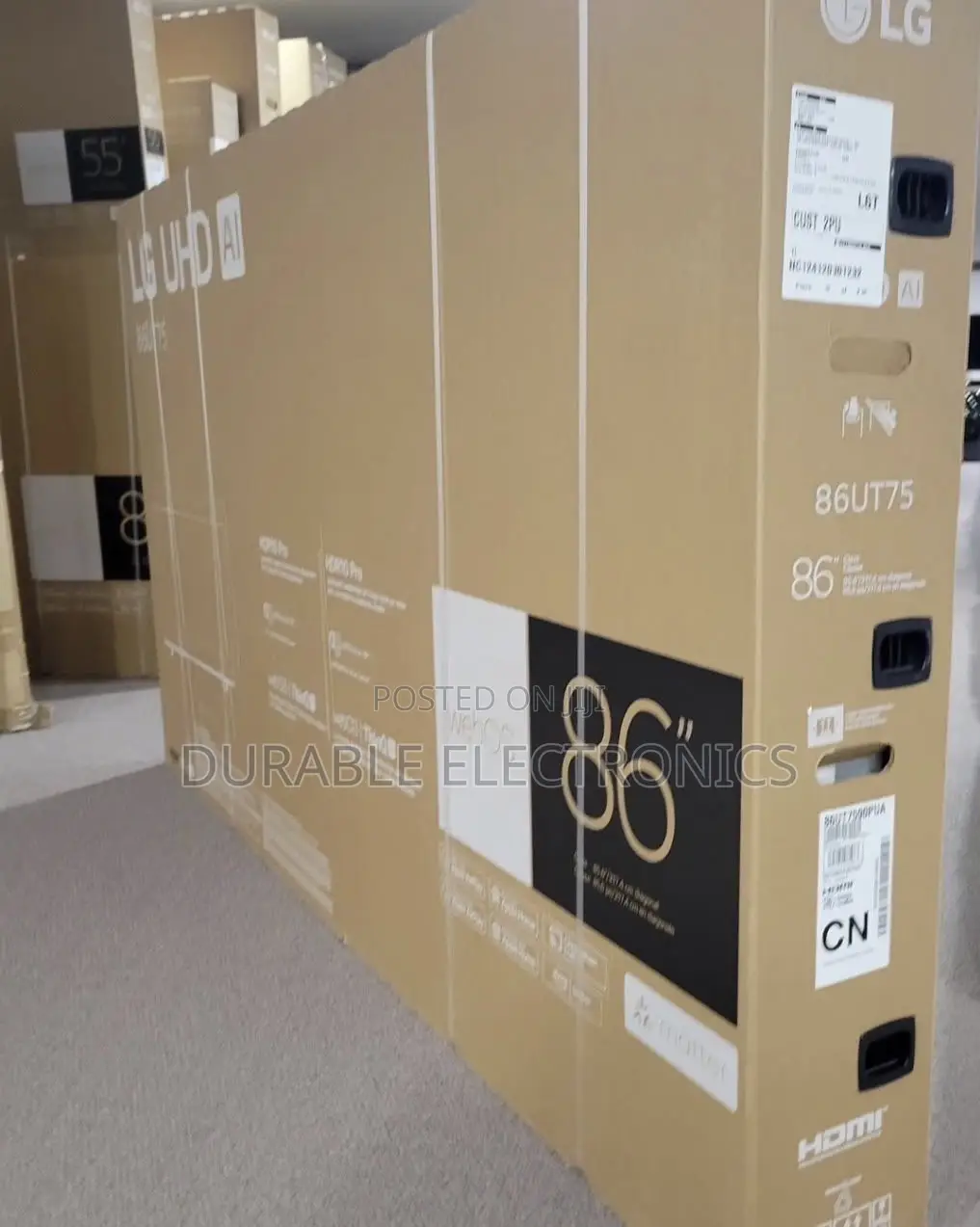 LG Smart Television 86 Inches Websos