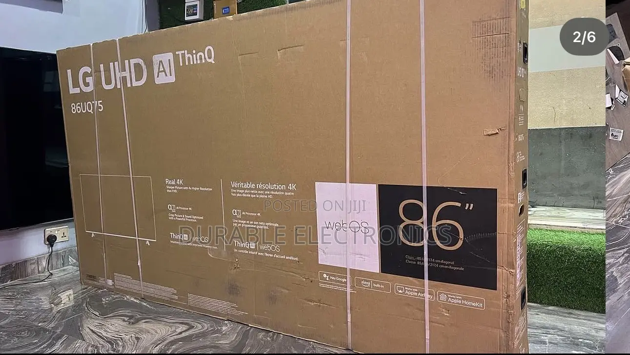 LG Smart Television 86 Inches Websos