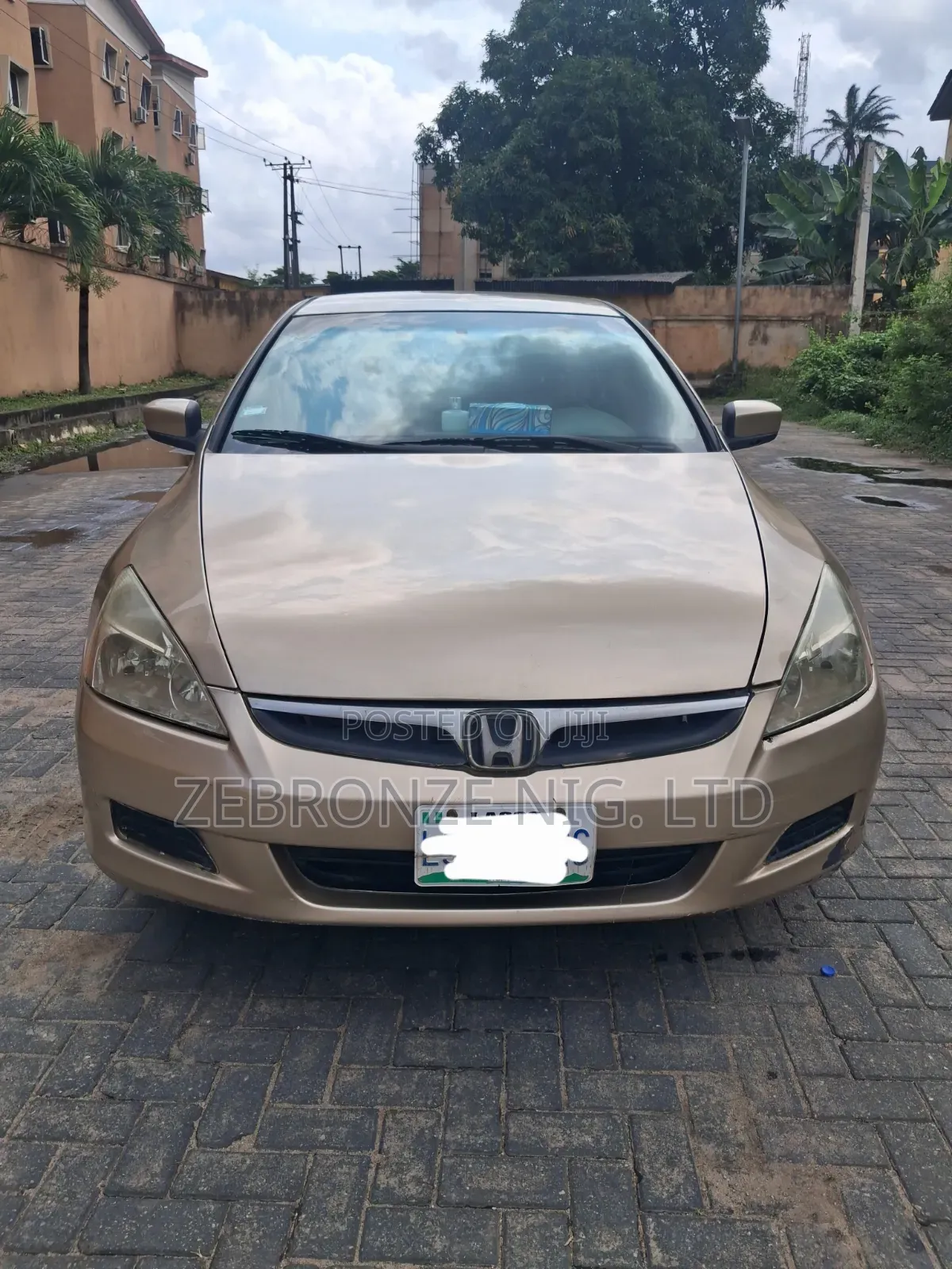 Honda Accord 2007 Gold