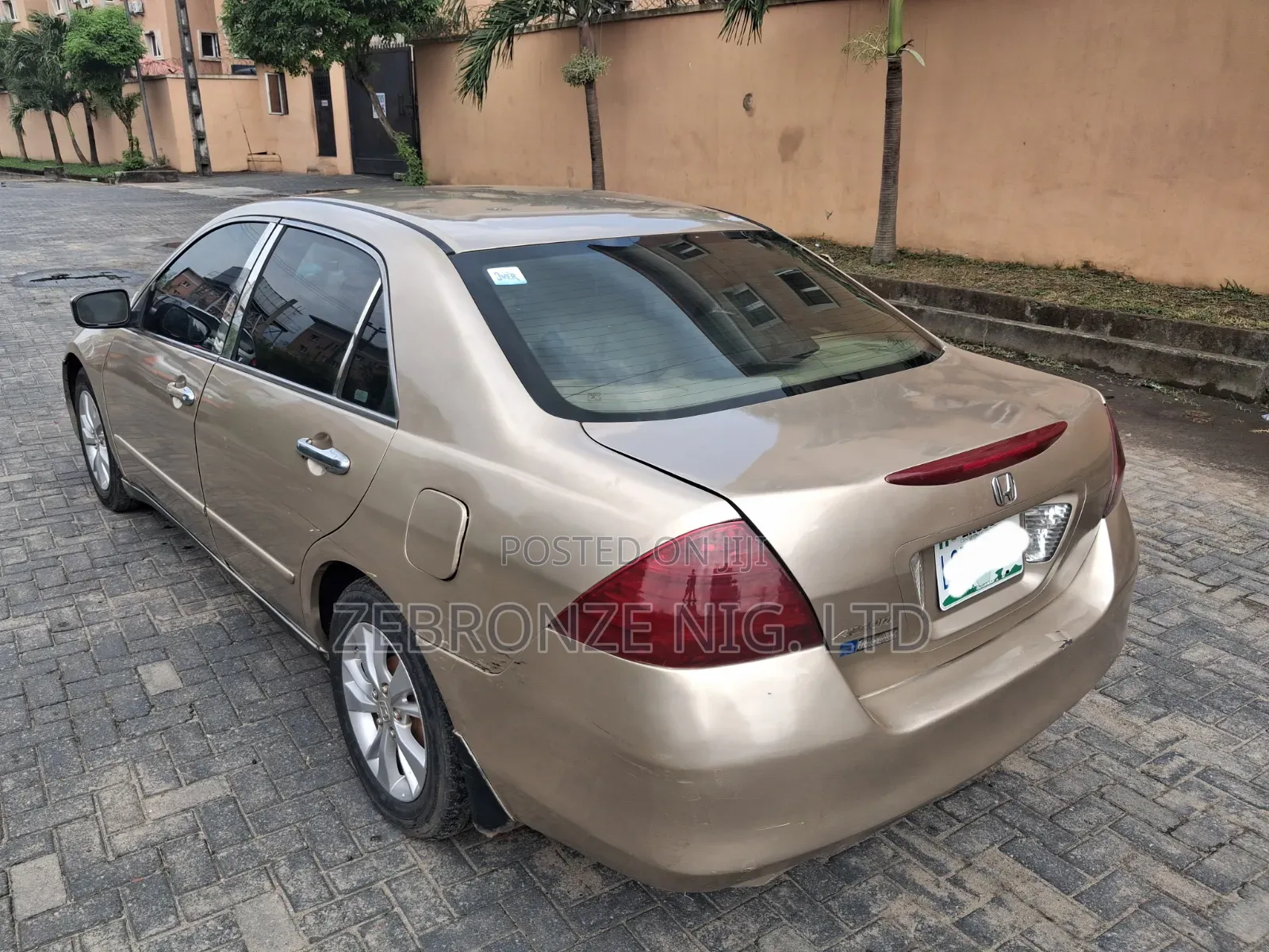 Honda Accord 2007 Gold
