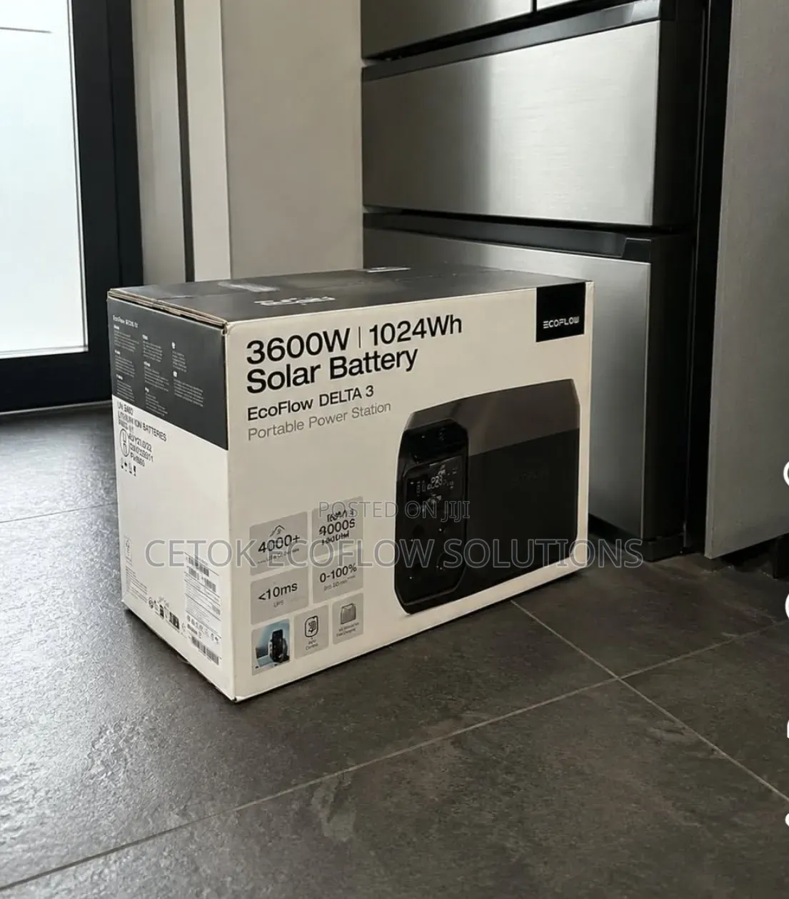 Ecoflow Delta 3 Classic Newer Version 1.8kva Power Station Solar