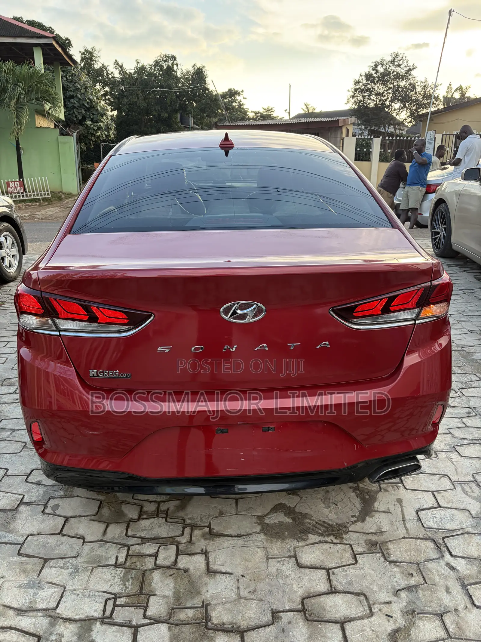 Hyundai Sonata SEL 2018 Red
