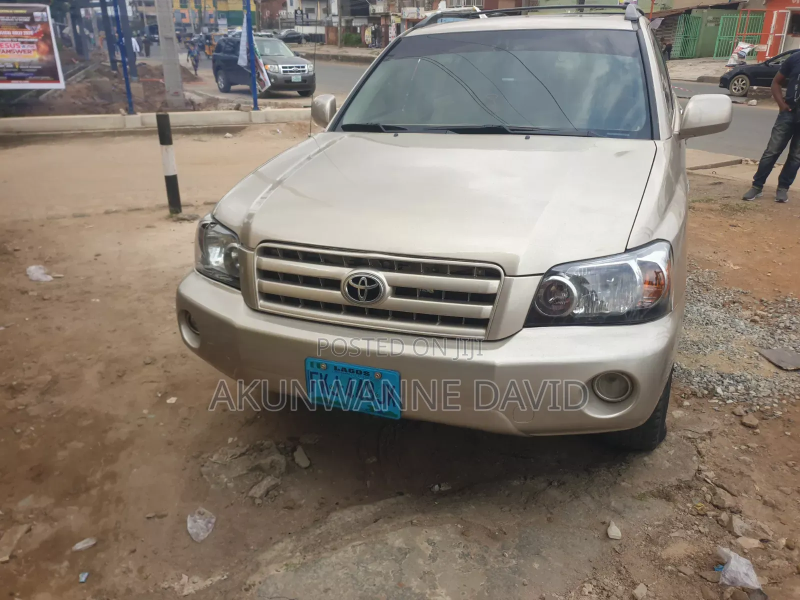 Toyota Highlander Limited V6 2006 Gold