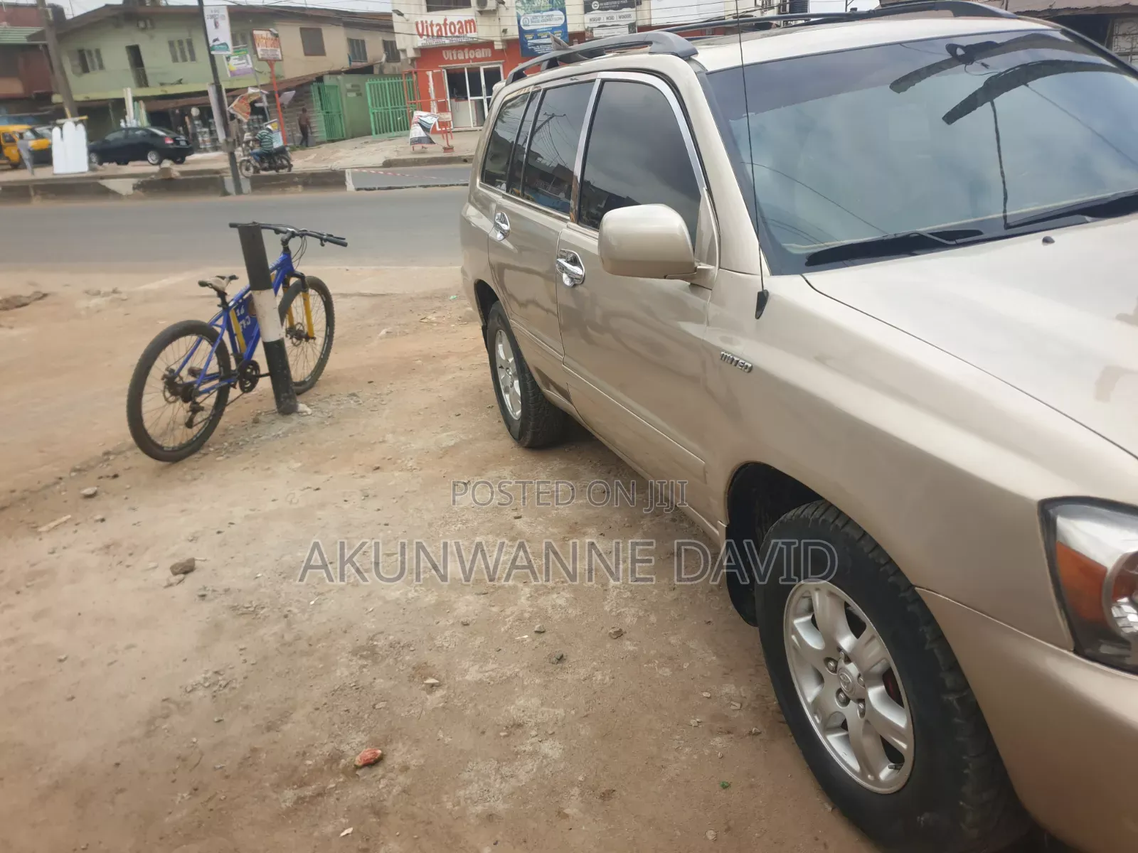 Toyota Highlander Limited V6 2006 Gold
