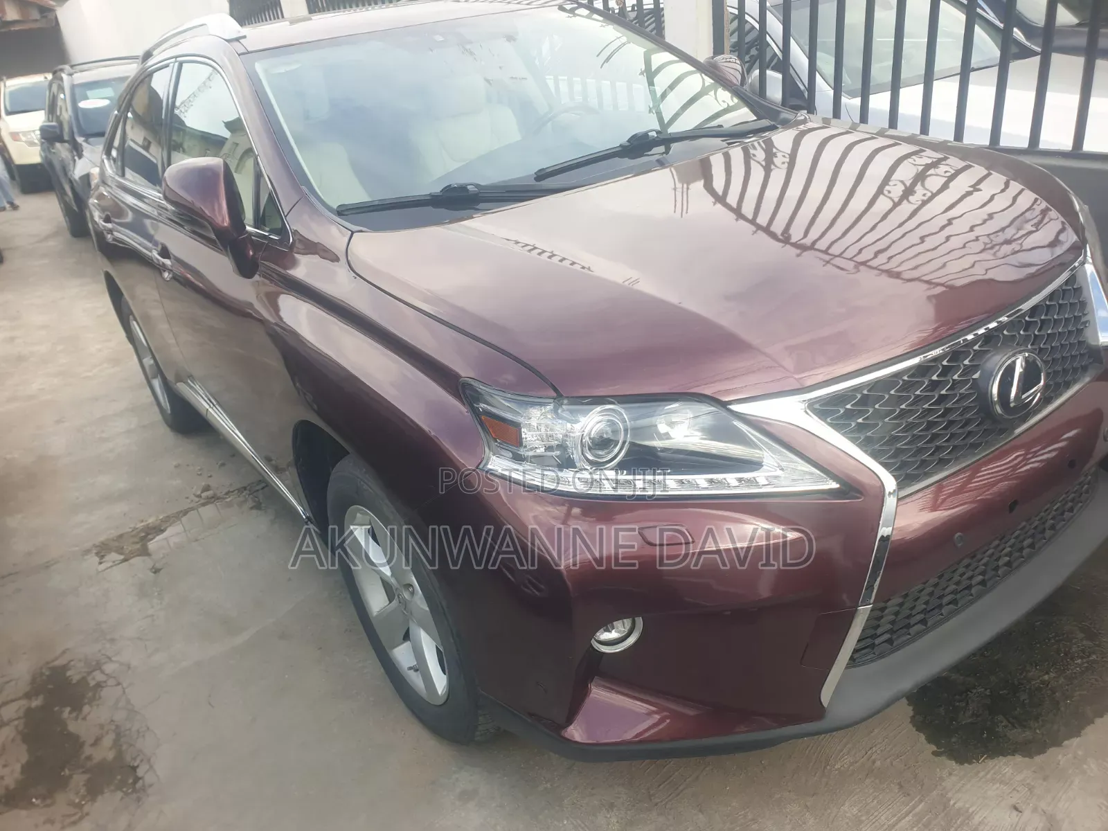 Lexus RX 350 AWD 2014 Burgundy