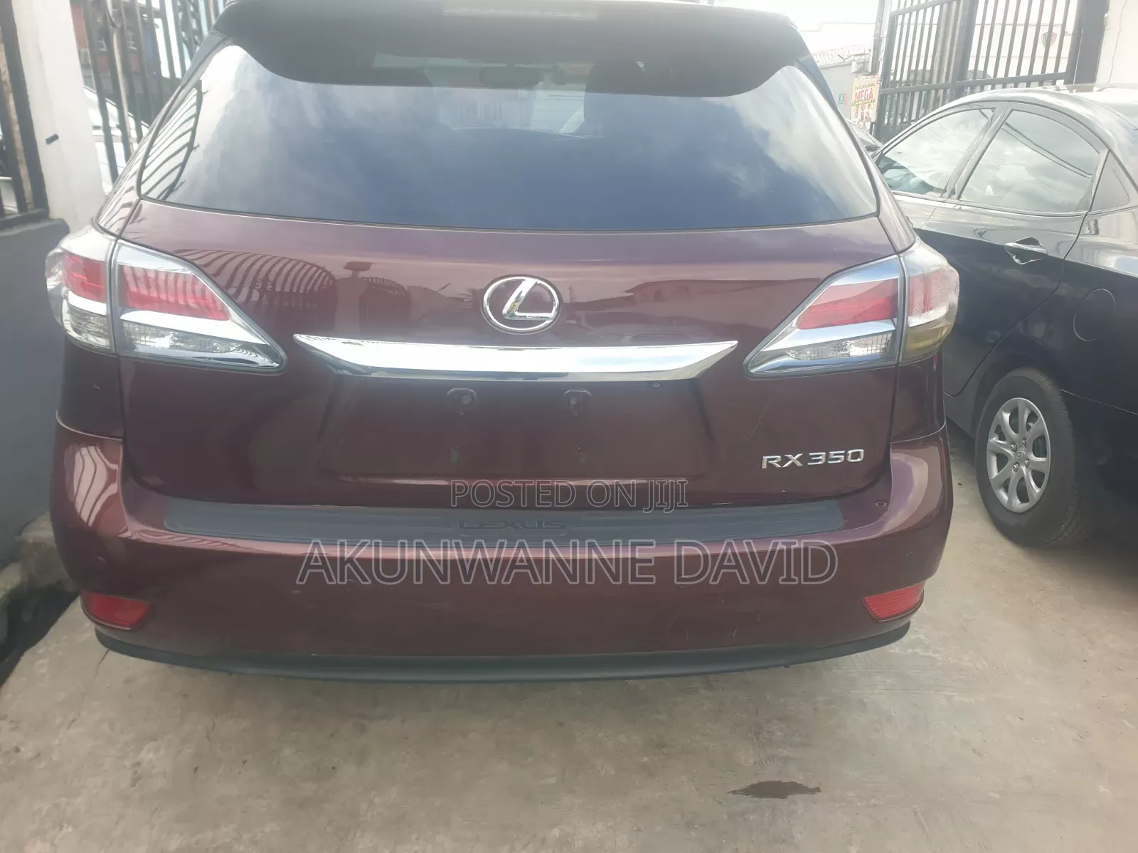 Lexus RX 350 AWD 2014 Burgundy