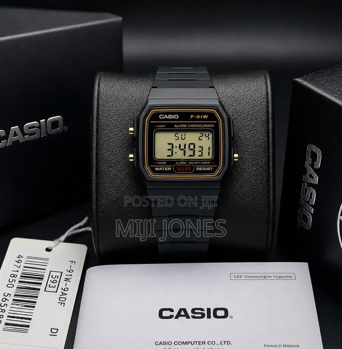 Original Casio F-91w-9adf – Classic Digital Watch*