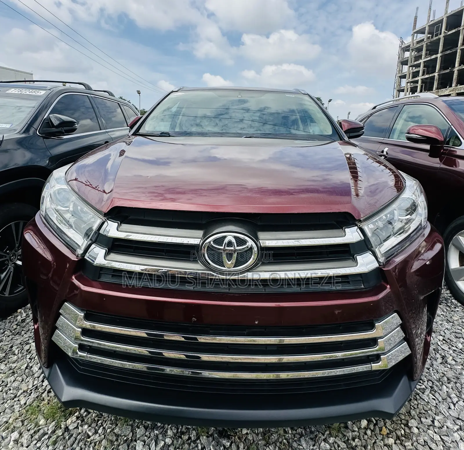 Toyota Highlander XLE V6 4x2 (3.5L 6cyl 6A) 2016 Red
