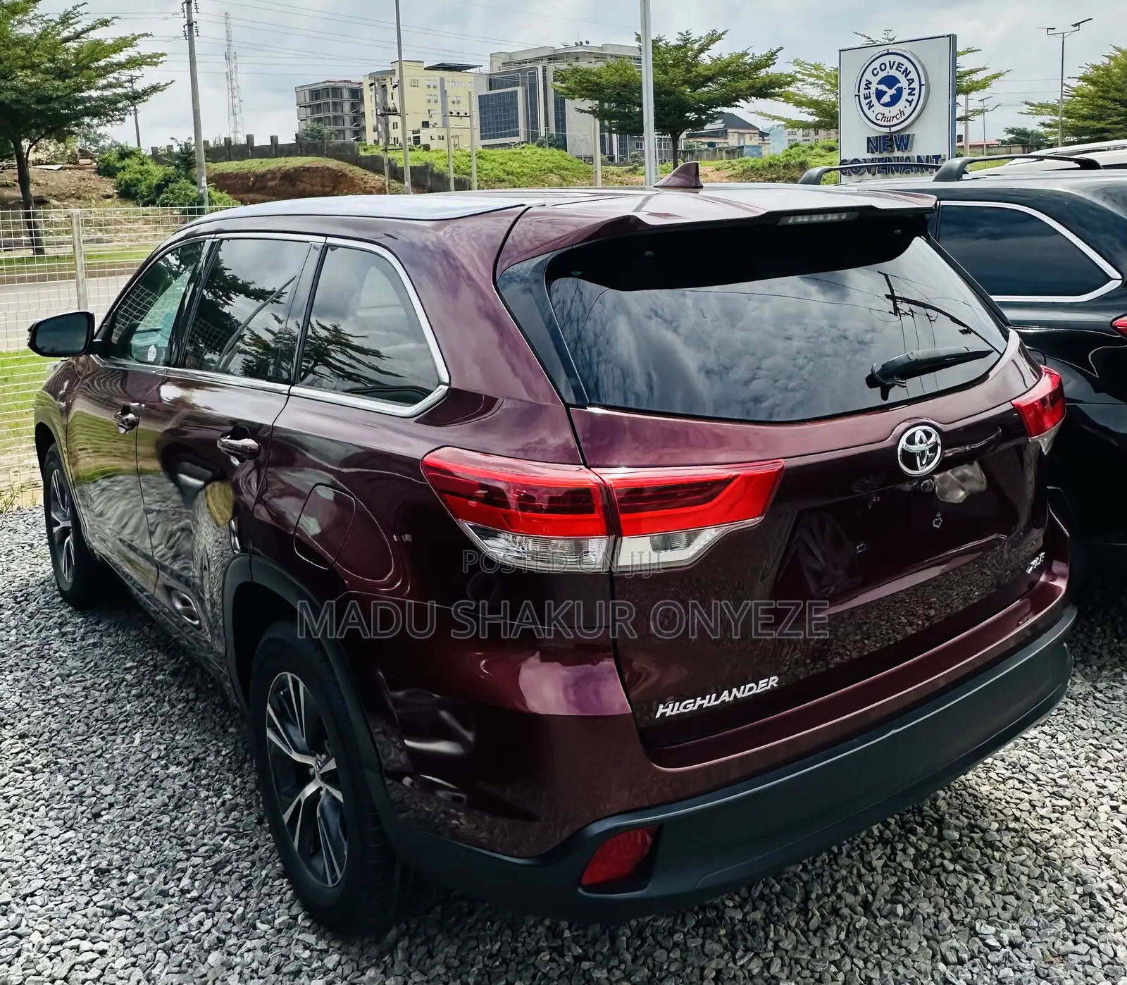 Toyota Highlander XLE V6 4x2 (3.5L 6cyl 6A) 2016 Red