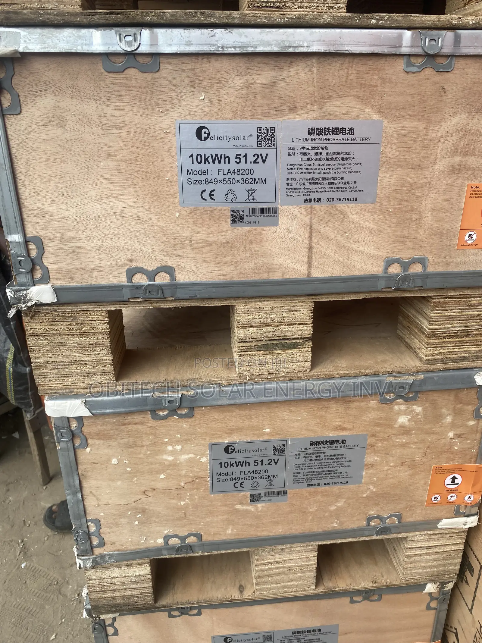 10kWh 48V Felicity Lithium Battery