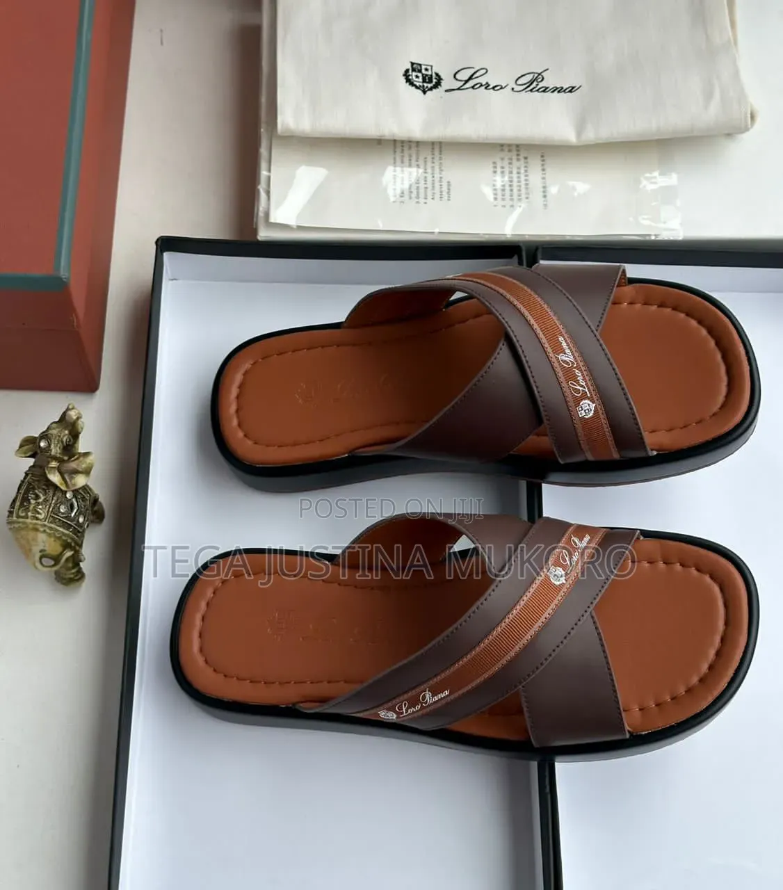 High Quality Loro Piana Men's Pam Slippers