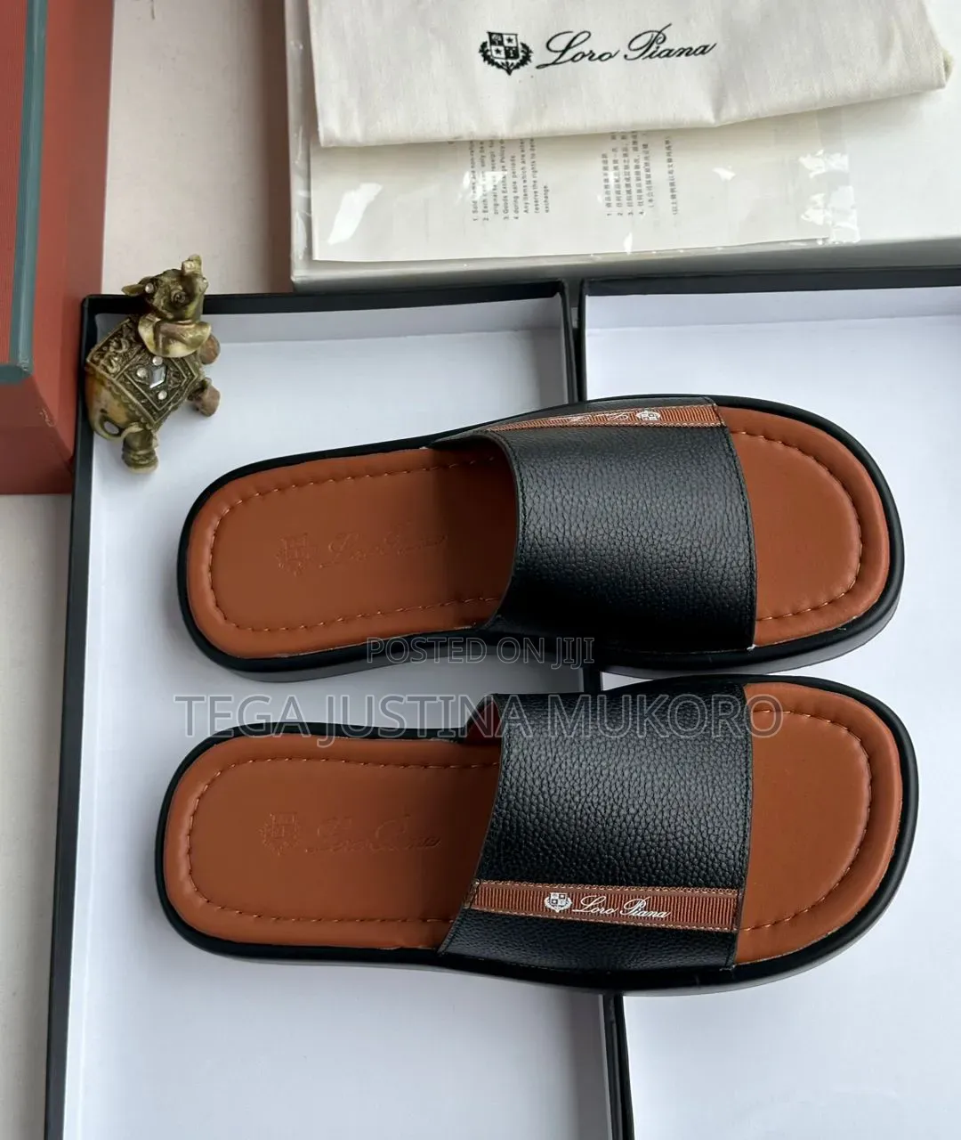 High Quality Loro Piana Men's Pam Slippers