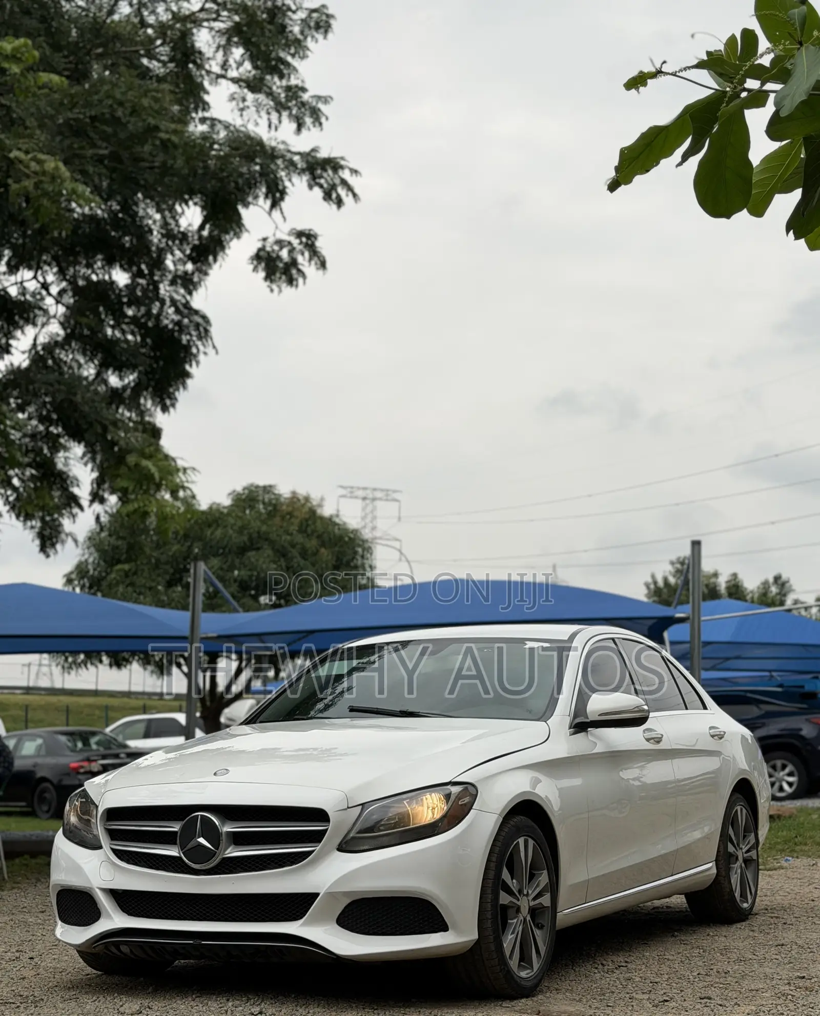 Mercedes-Benz C300 Sport 4dr AWD 4Matic Sedan (2.0L 4cyl 7A) 2015 White