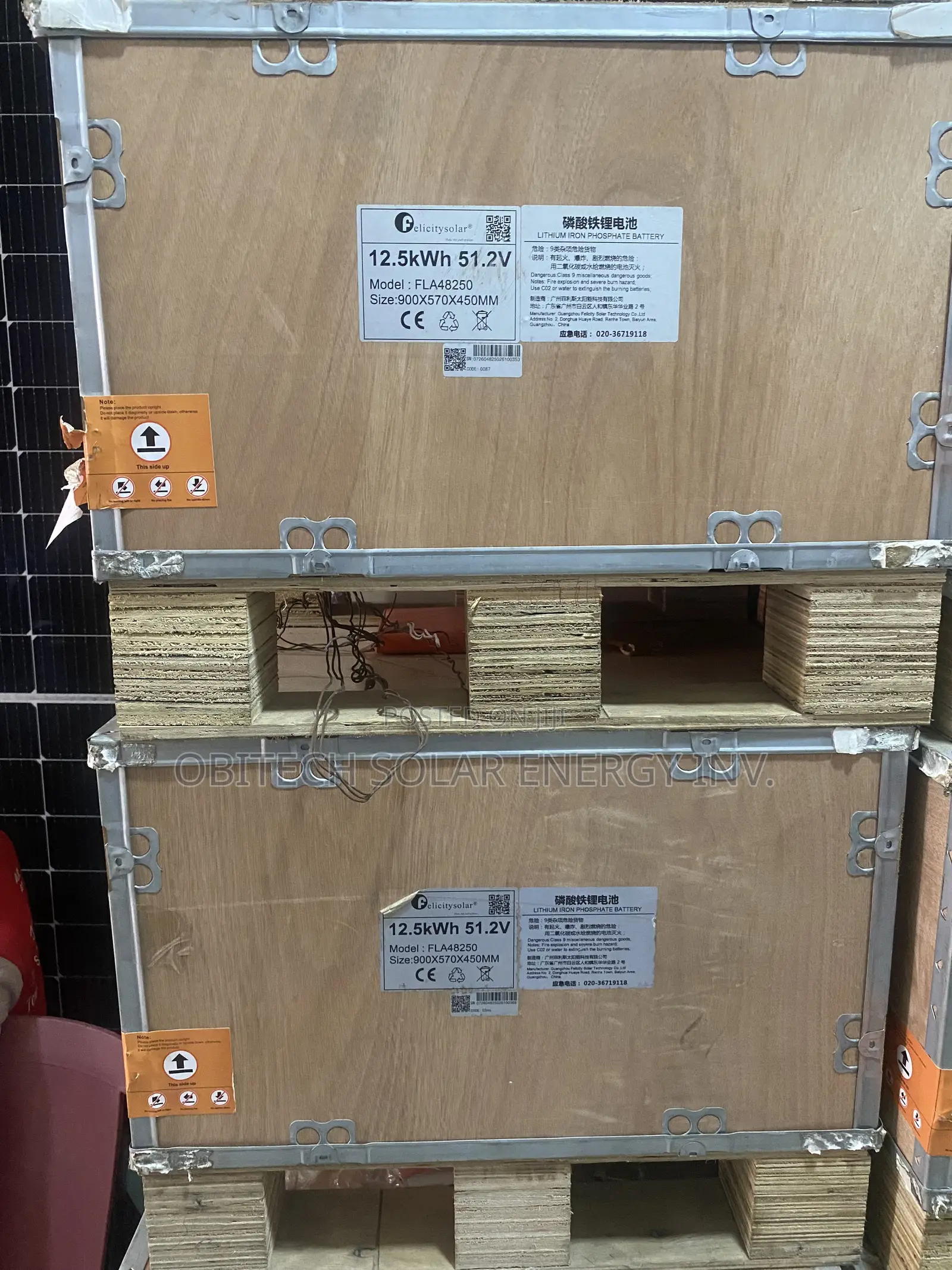 12.5kWh 48V Felicity Lithium Battery