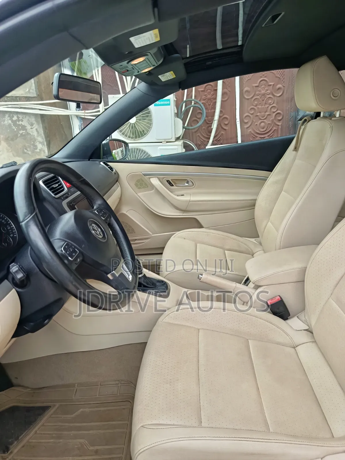 Volkswagen Eos Komfort 2dr Convertible (2.0L 4cyl Turbo 6AM) 2014 Brown