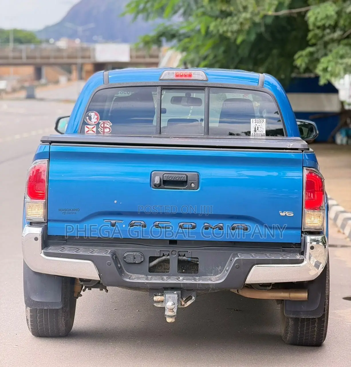 Toyota Tacoma Limited 2017 Blue