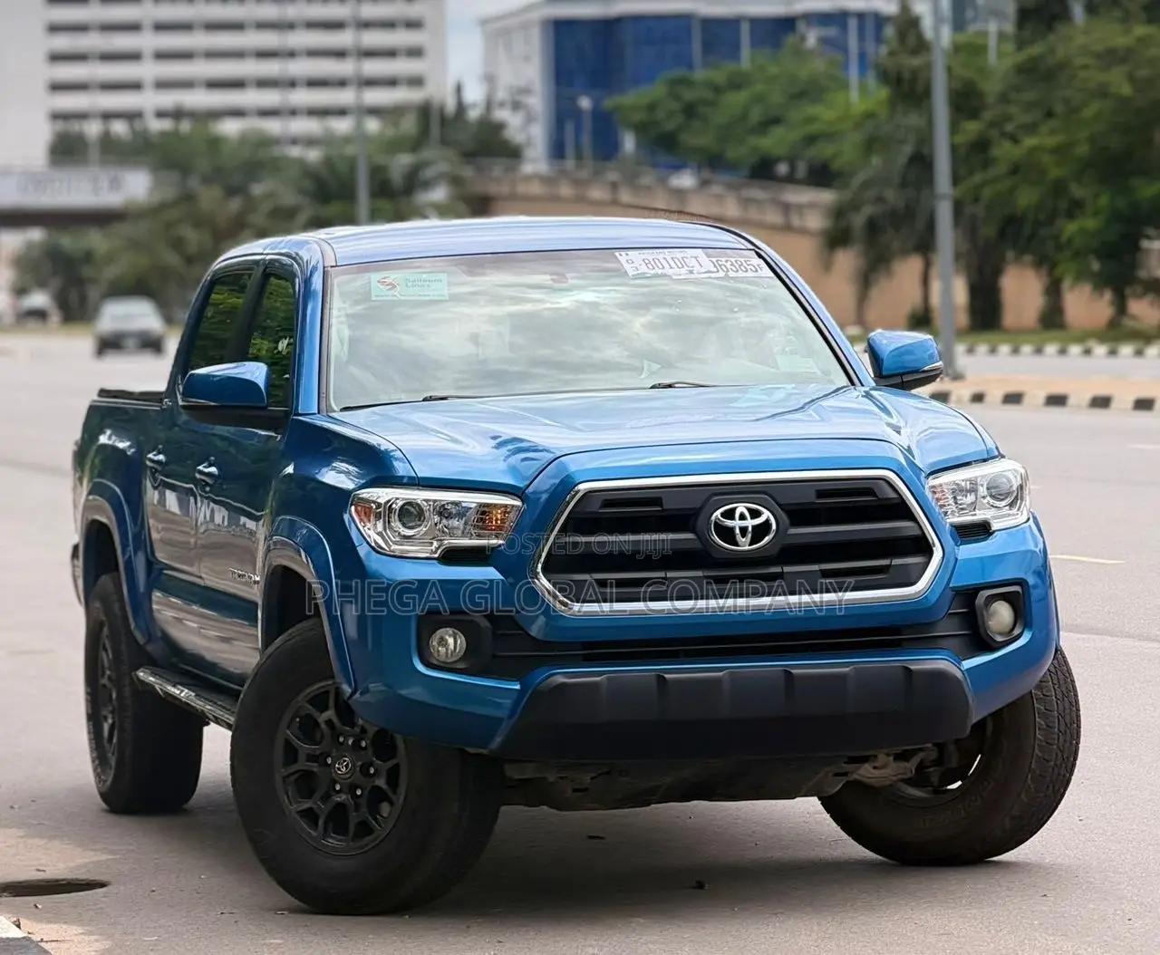 Toyota Tacoma Limited 2017 Blue
