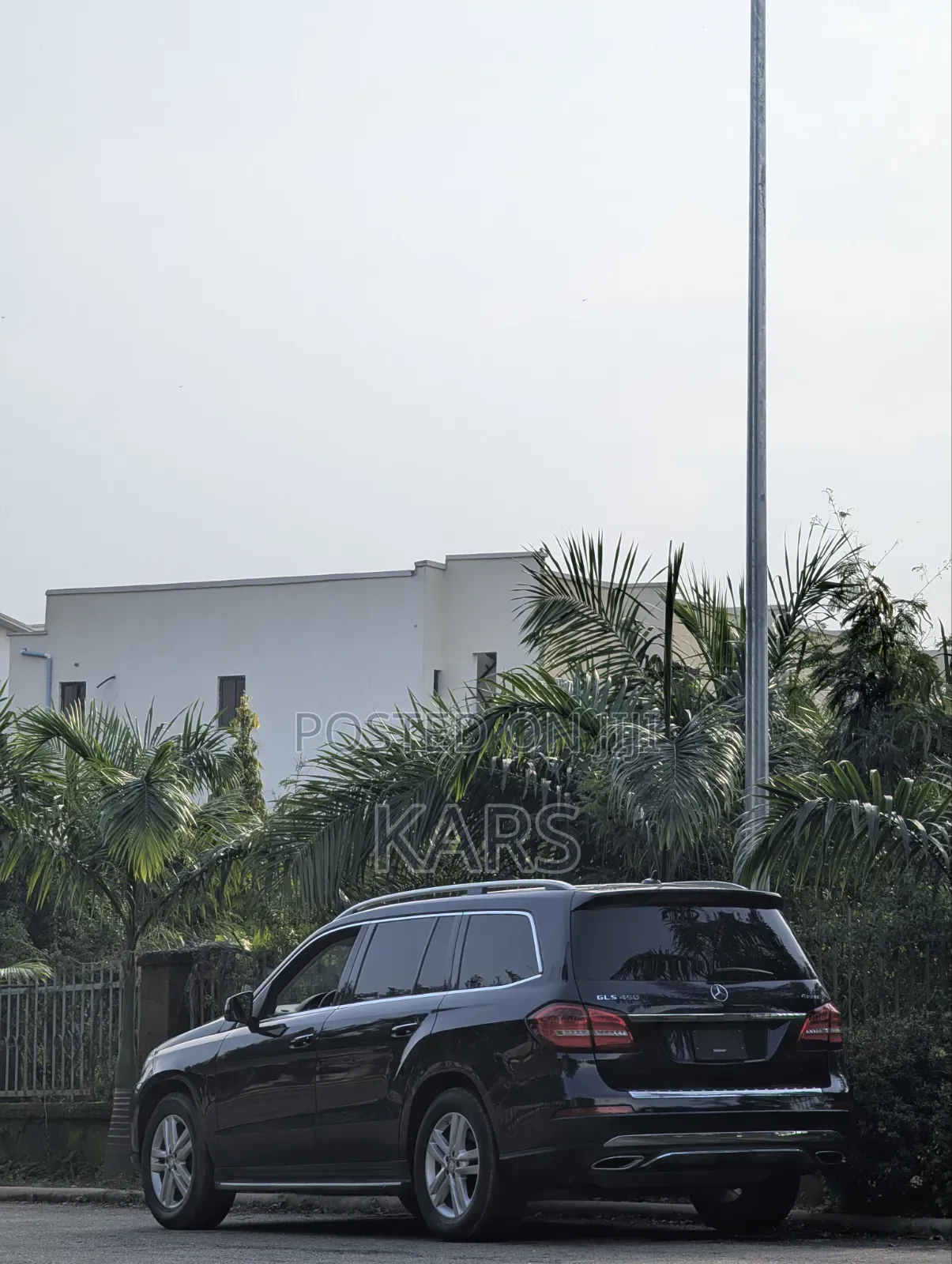 Mercedes-Benz GLS-Class GLS450 4MATIC 2018 Blue